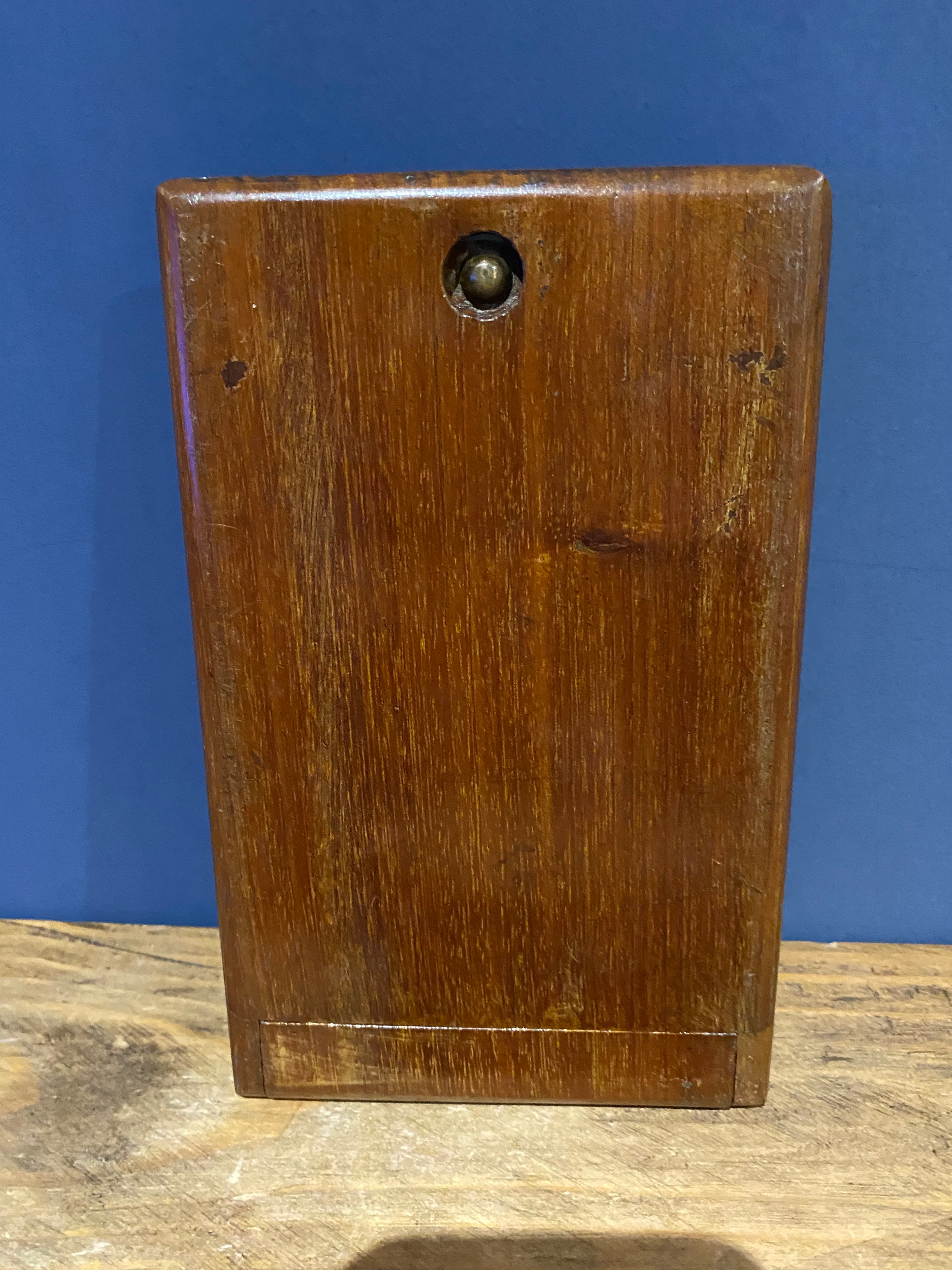 Antique 19th Century Folding Campaign Mirror.