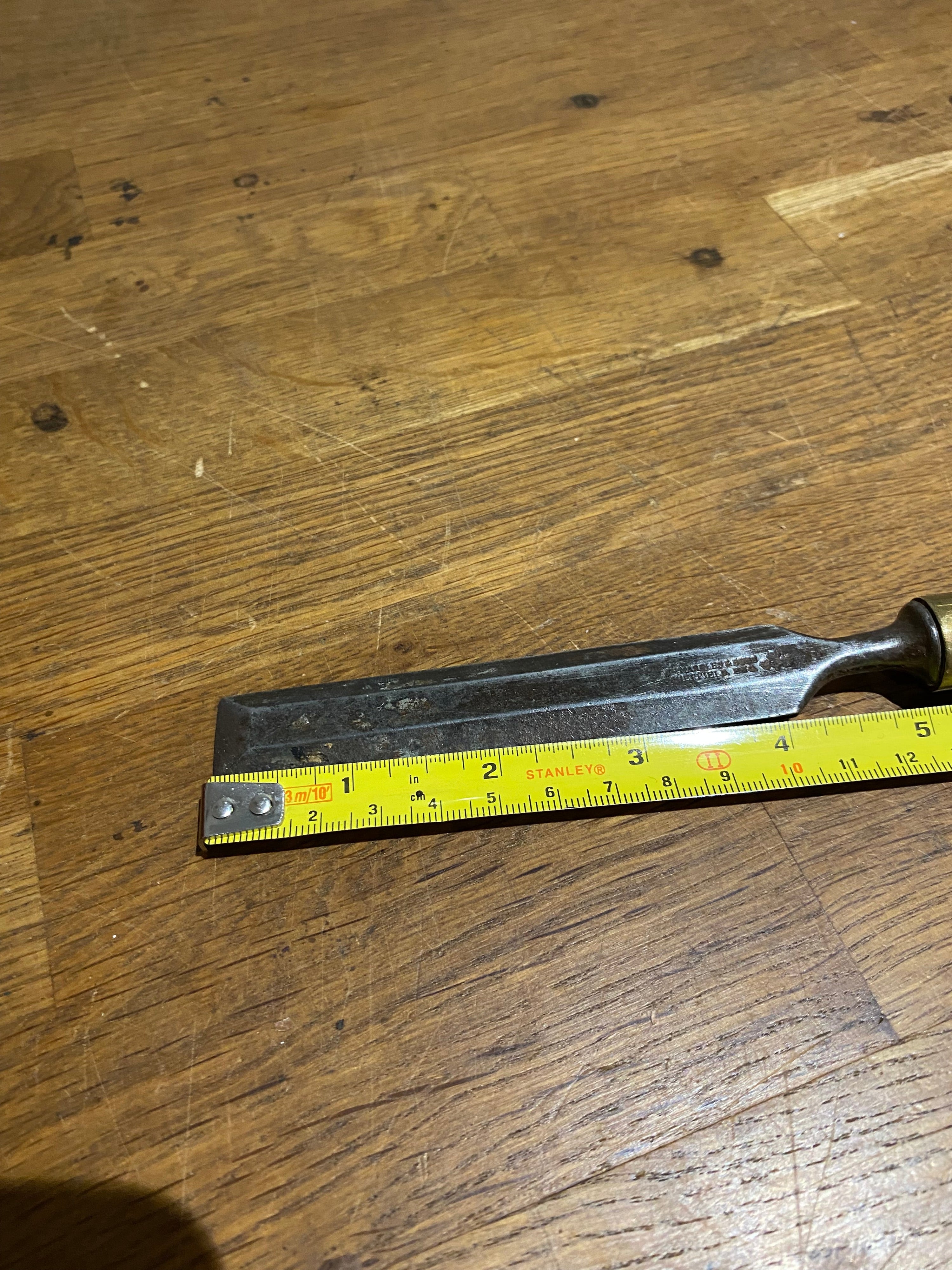 Vintage Marples Shamrock Chisel.