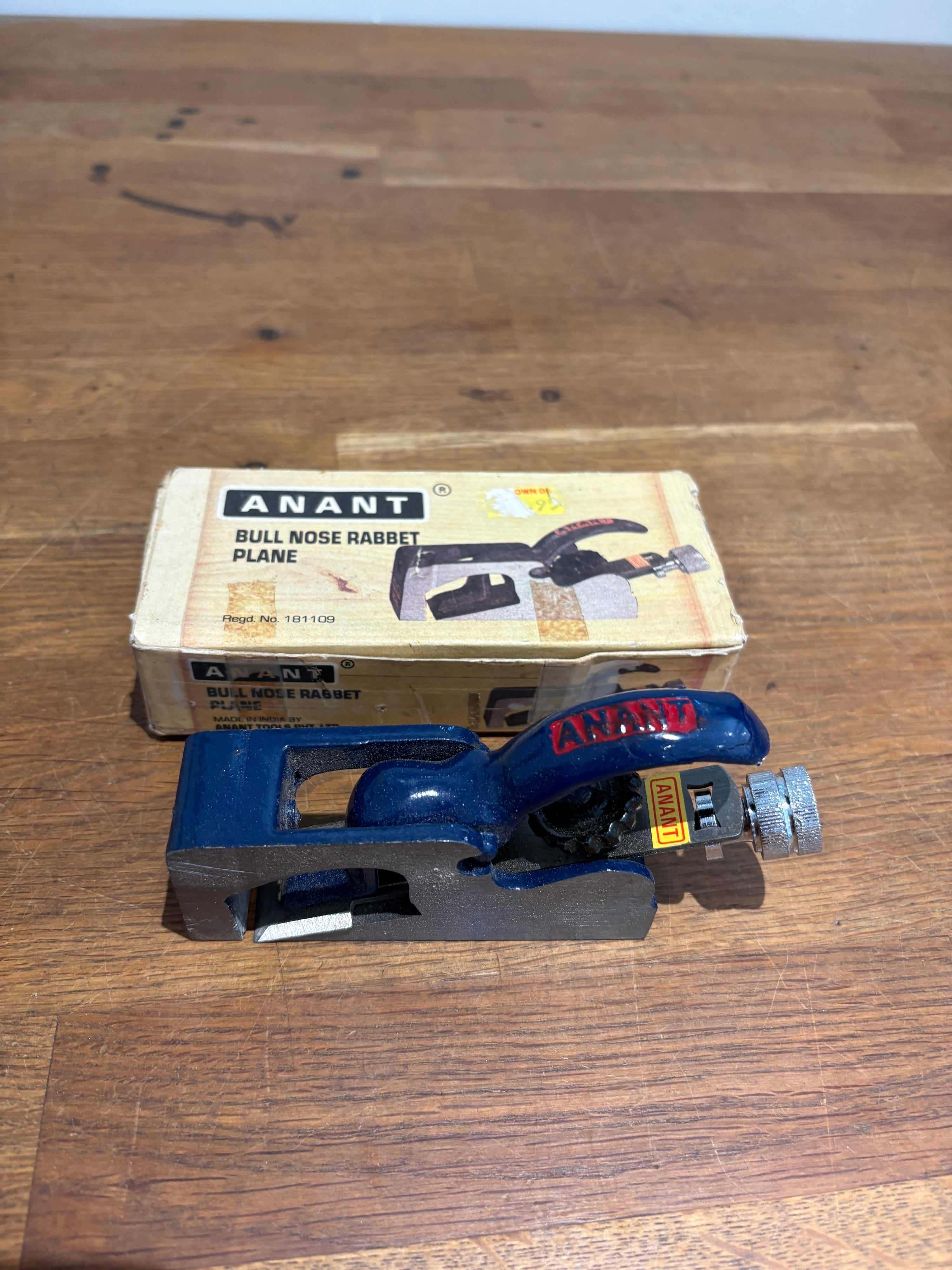 Vintage Anant Bull Nose Rabbet Plane