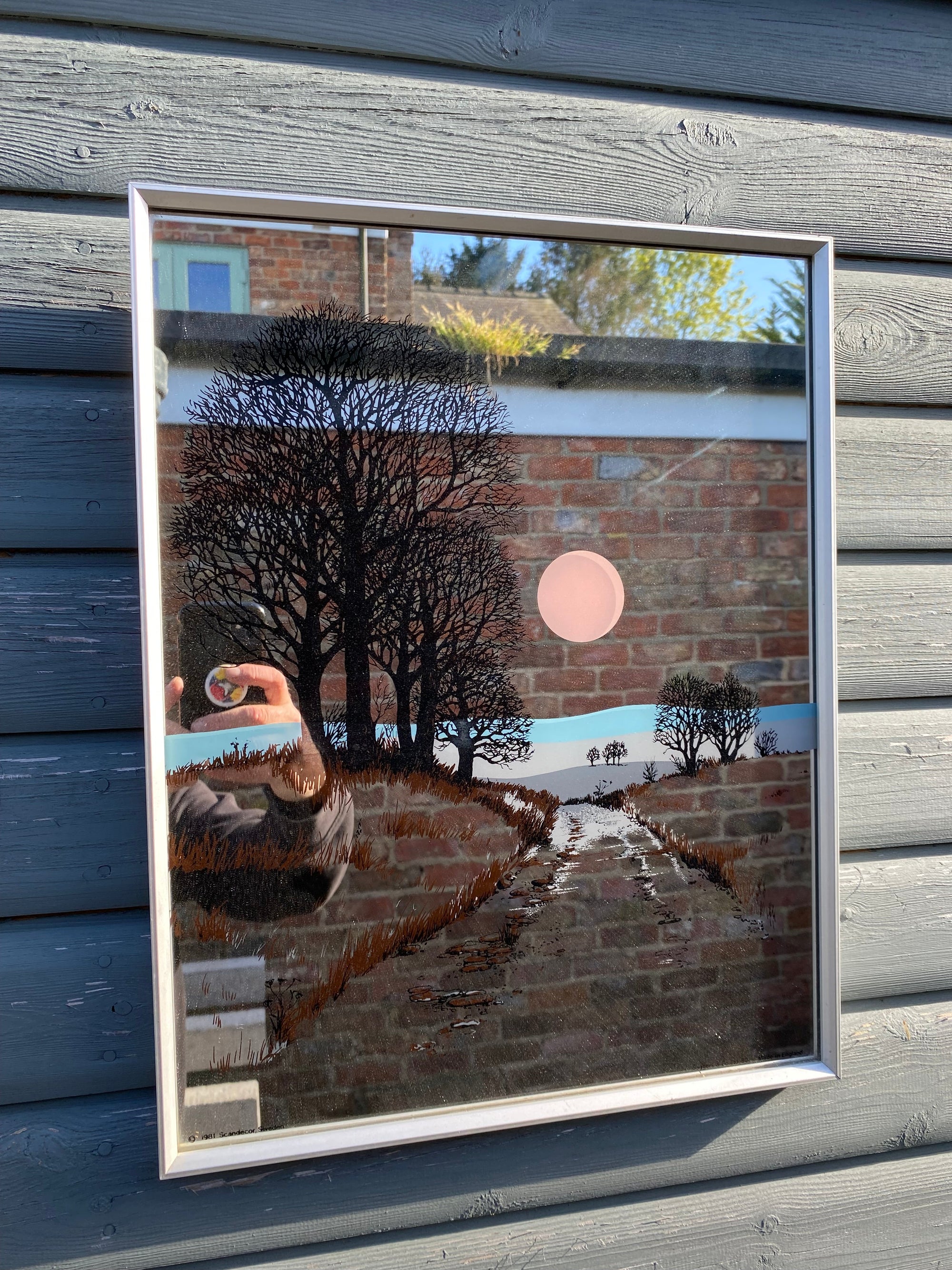 Vintage Saggers & Co Ltd Mirror , Country Scene