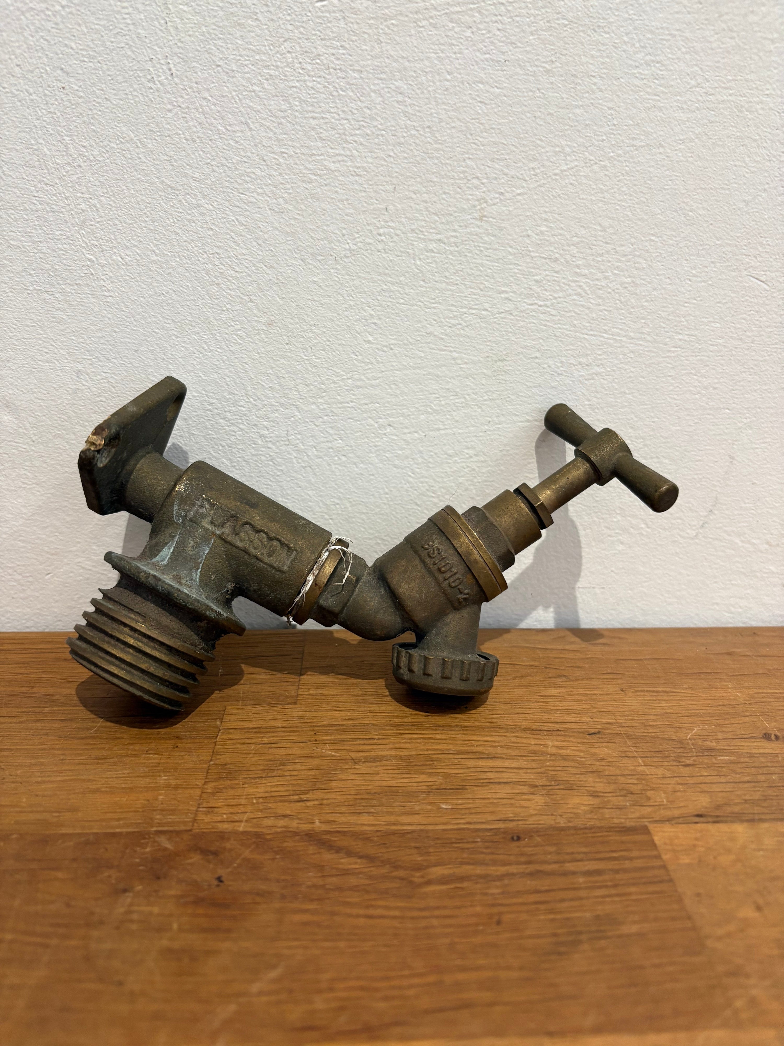 Vintage Brass Plasson Kiwa Tap , Garden Tap , Indoor Sink Tap , Free UK postage