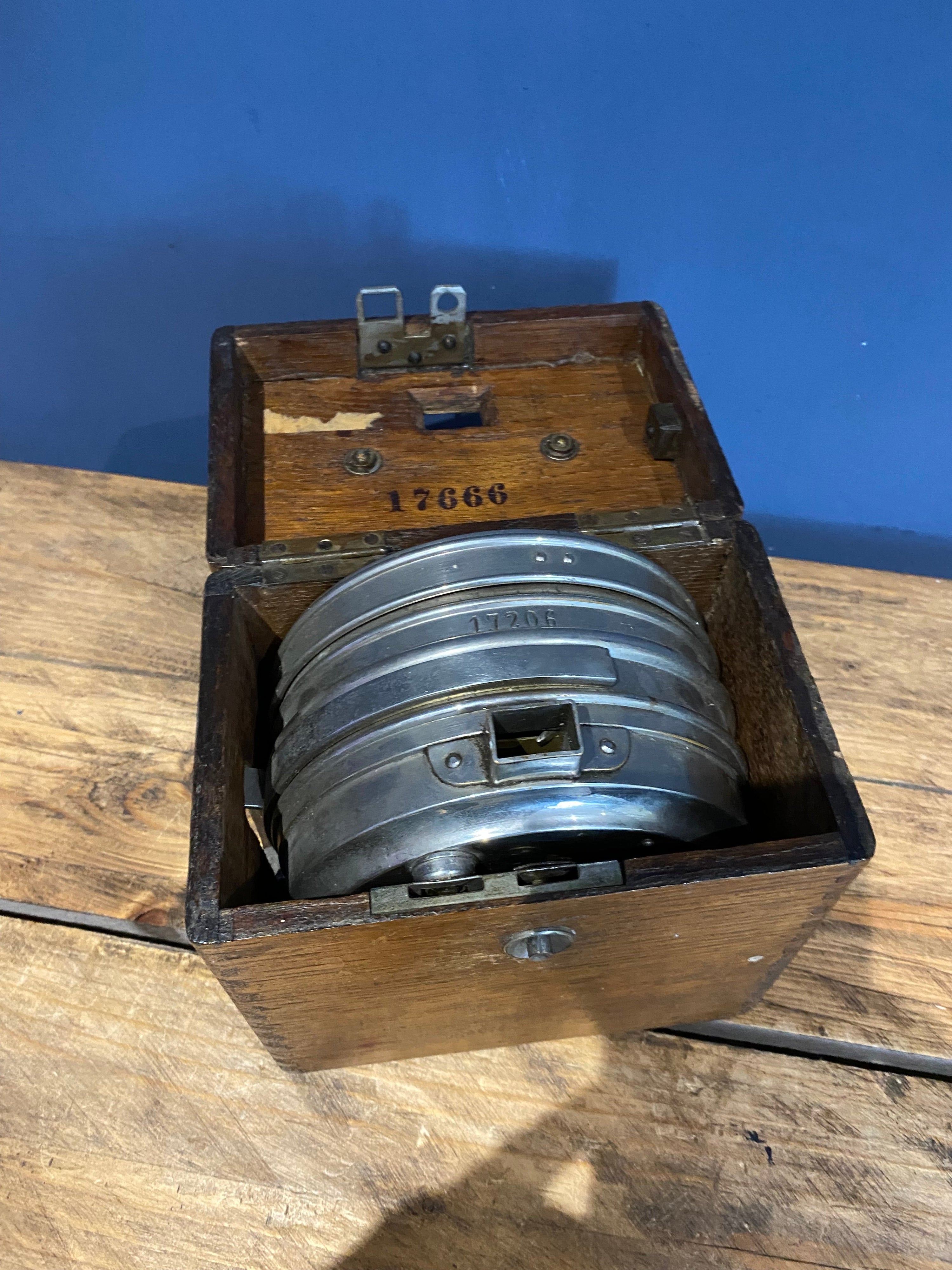 Antique Belgica Pigeon Racing Clock
