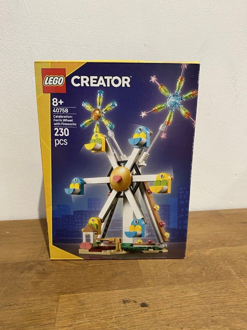 Lego Creator 40758 Celebration Ferris Wheel With Fireworks. Sealed