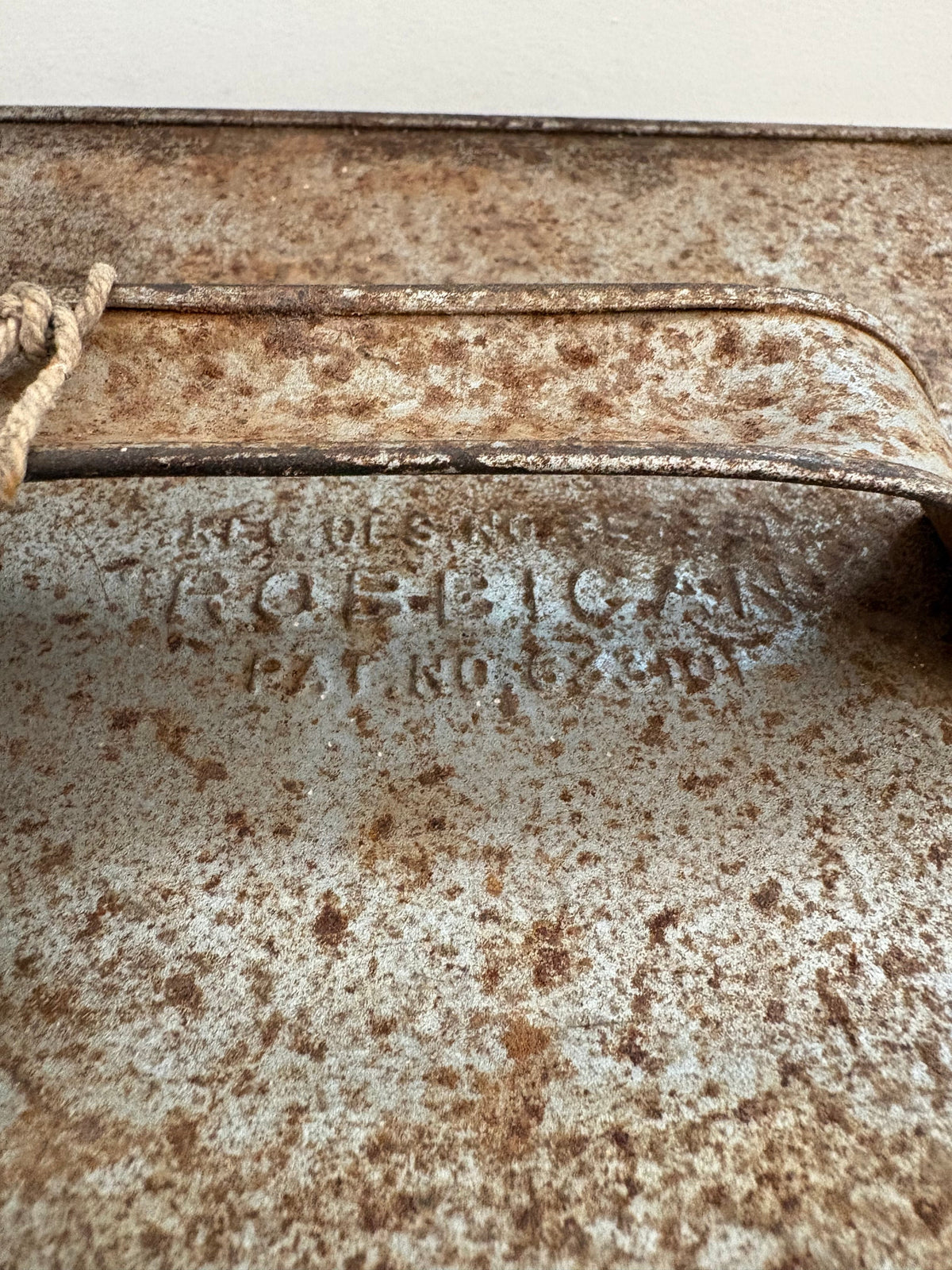 Vintage Robbican Fuel Can , As Found 5 Gallon