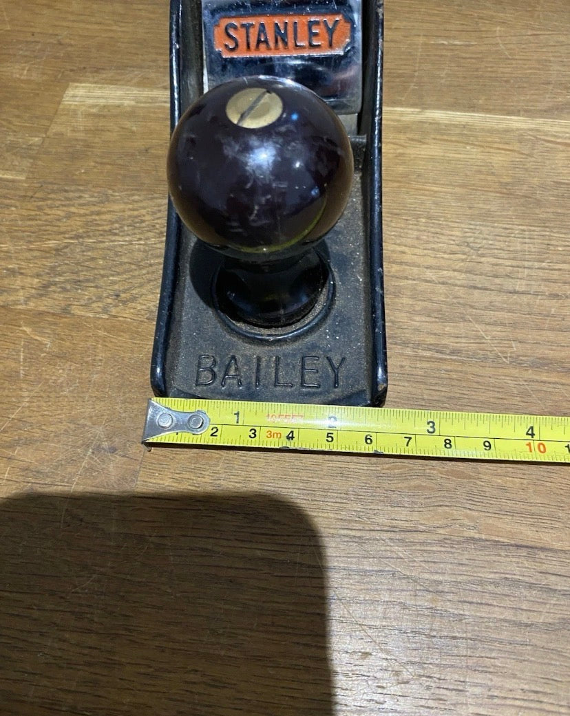 Vintage Stanley Bailey No5 Smoothing Plane.
