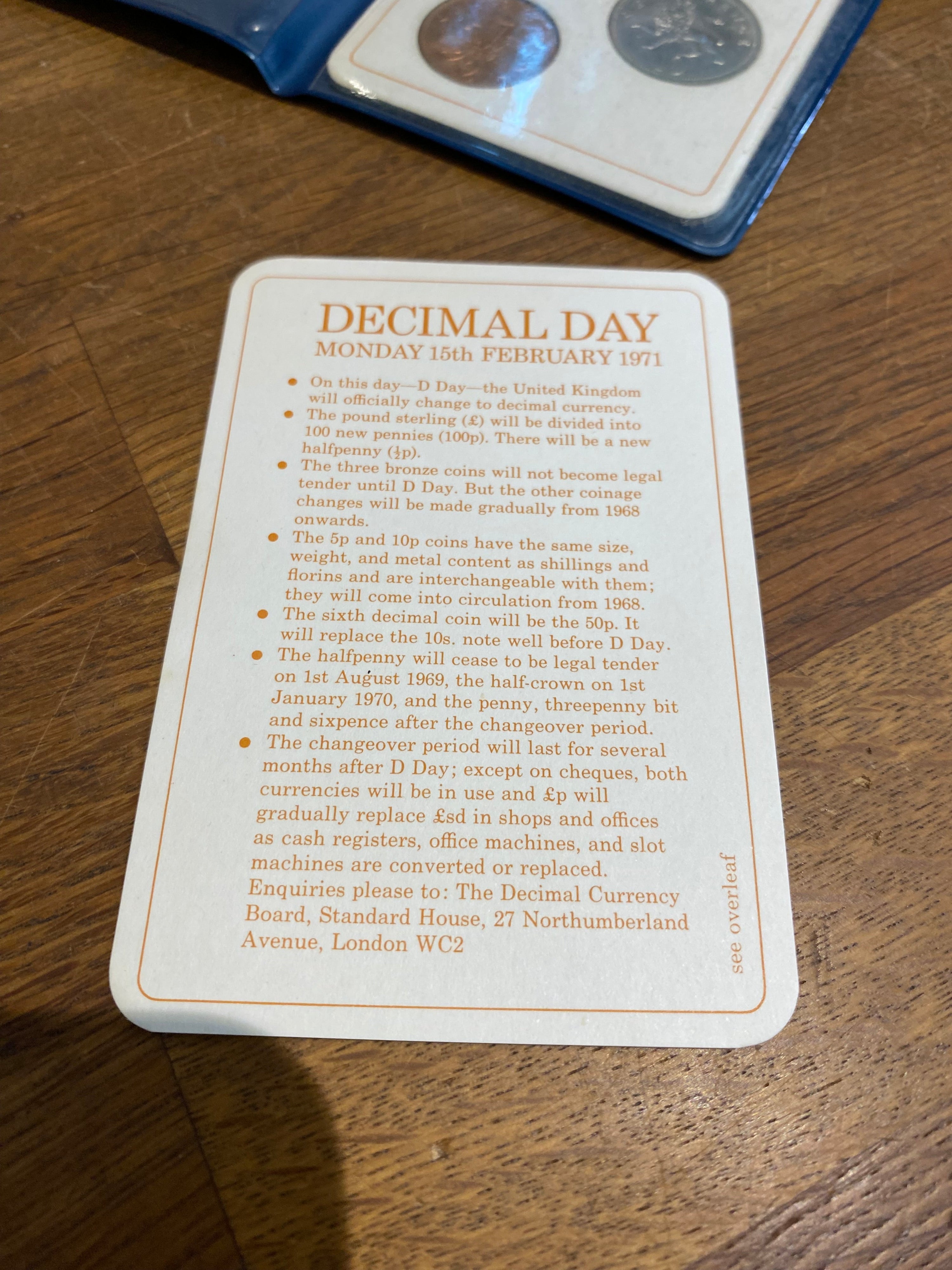 Britains First Decimal Couns Sets X3 , 1971