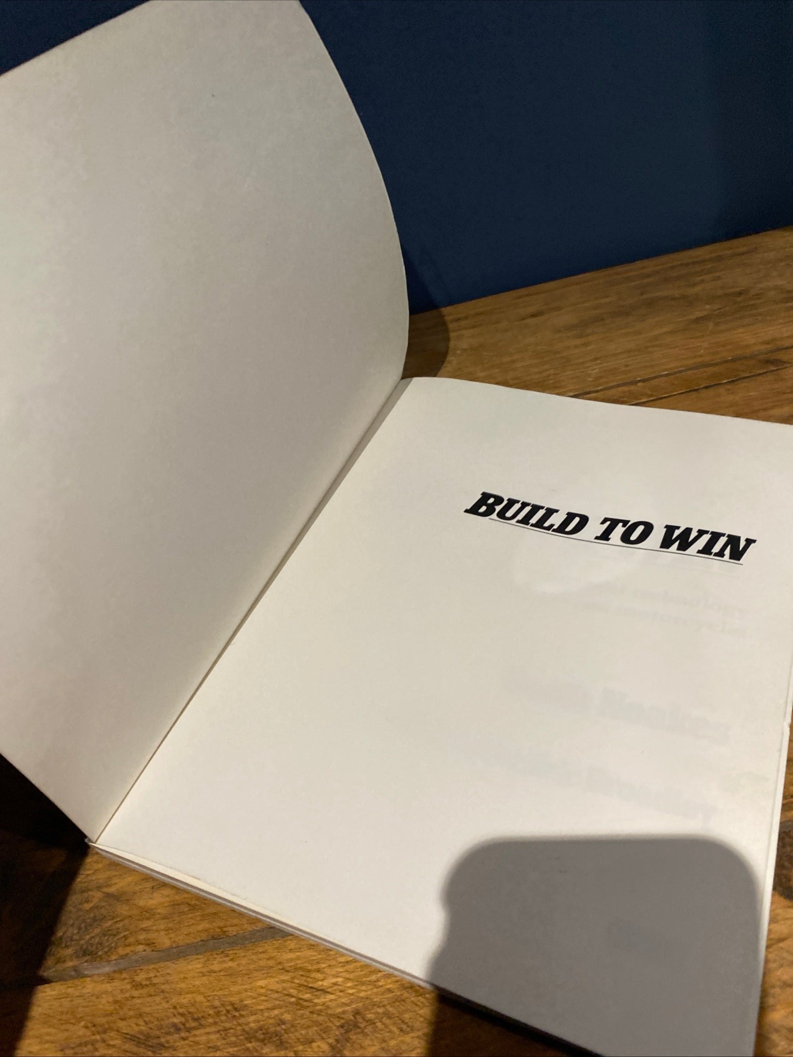Build To Win , Keith Noakes , Forewood By Eric Broadley, Pb Book
