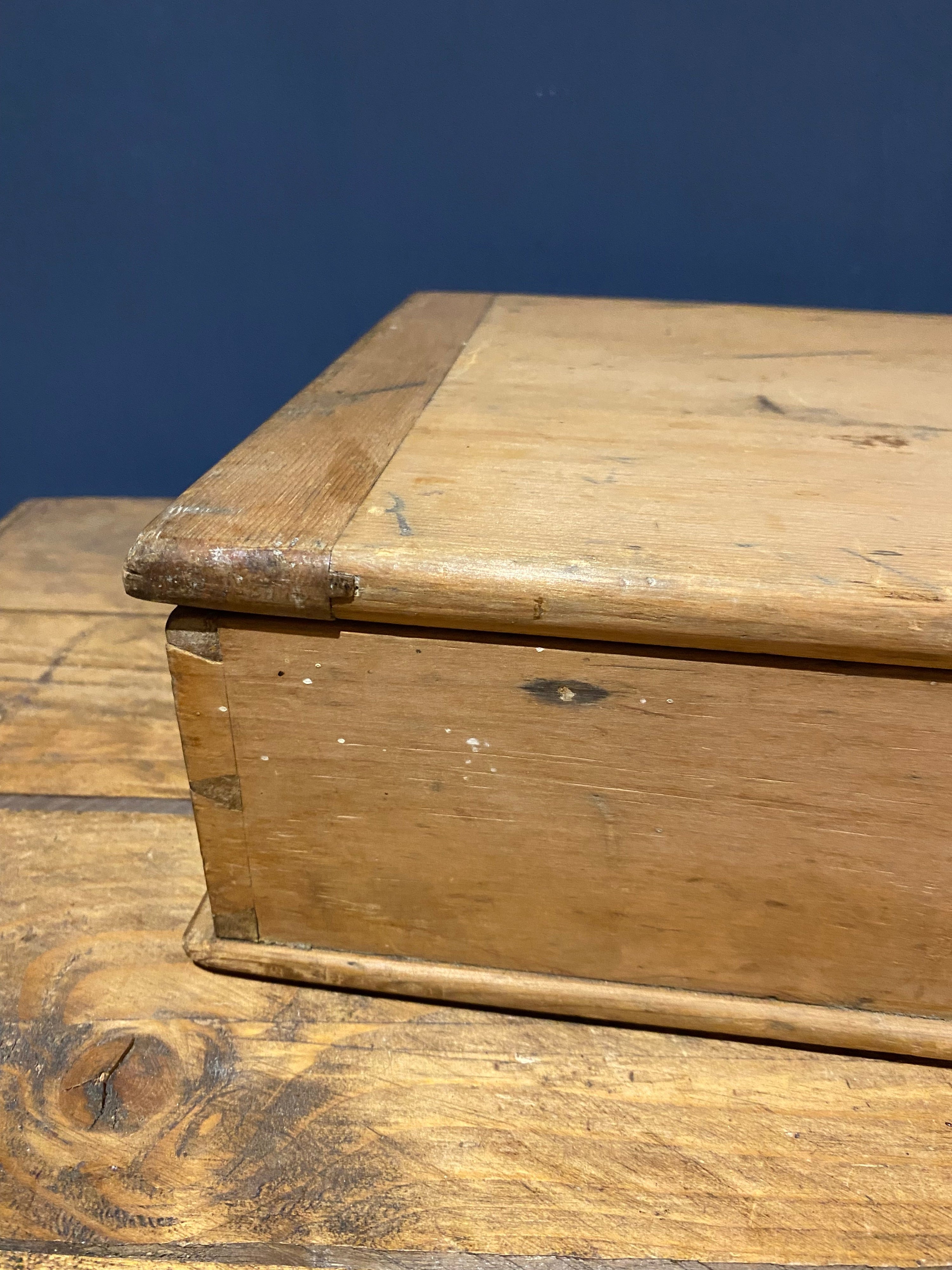 Nice Antique Box , As Found But A Cracking Box