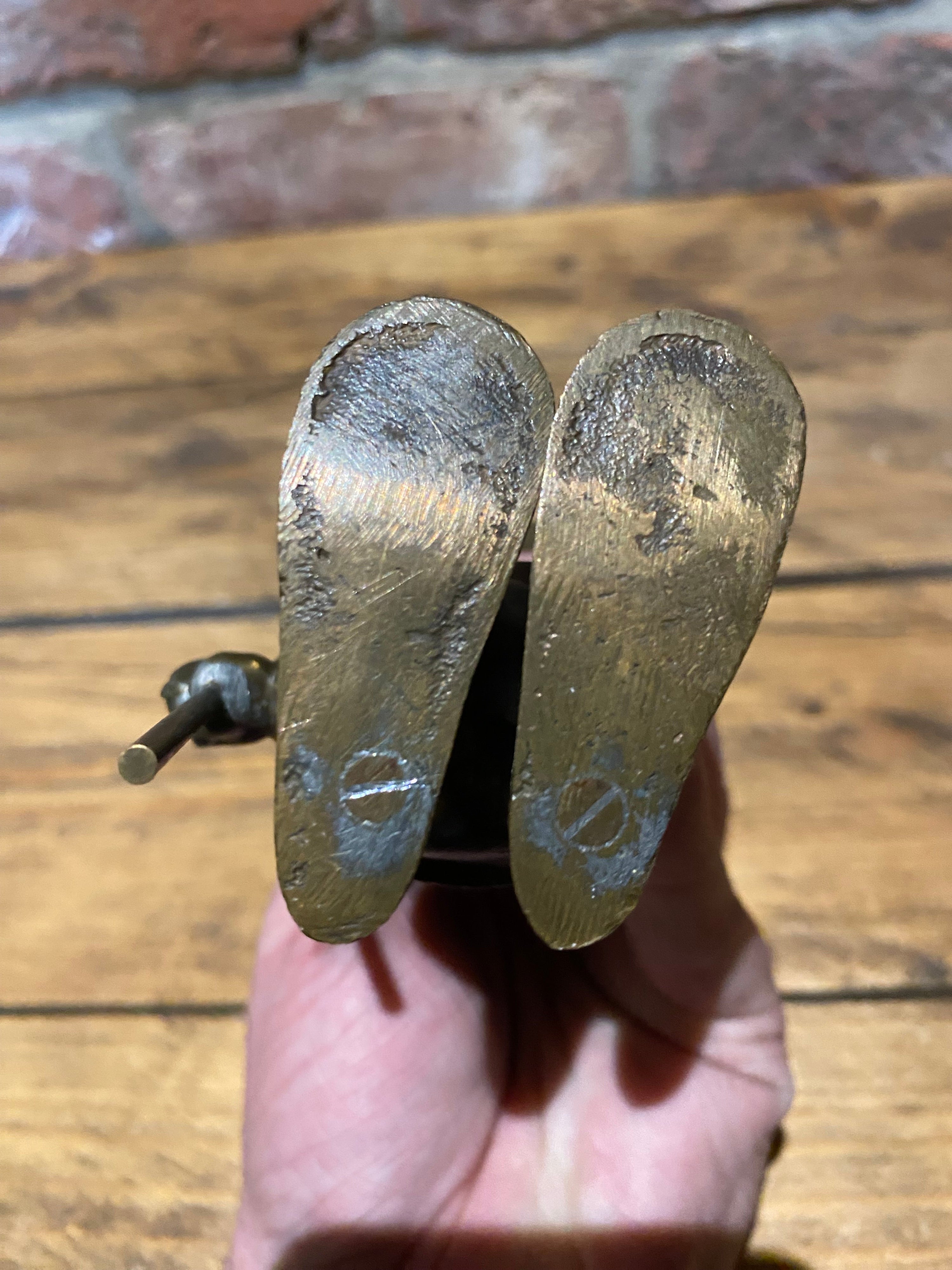 Unusual Diddy Man Bronze Figure | Wilson Fox Antiques