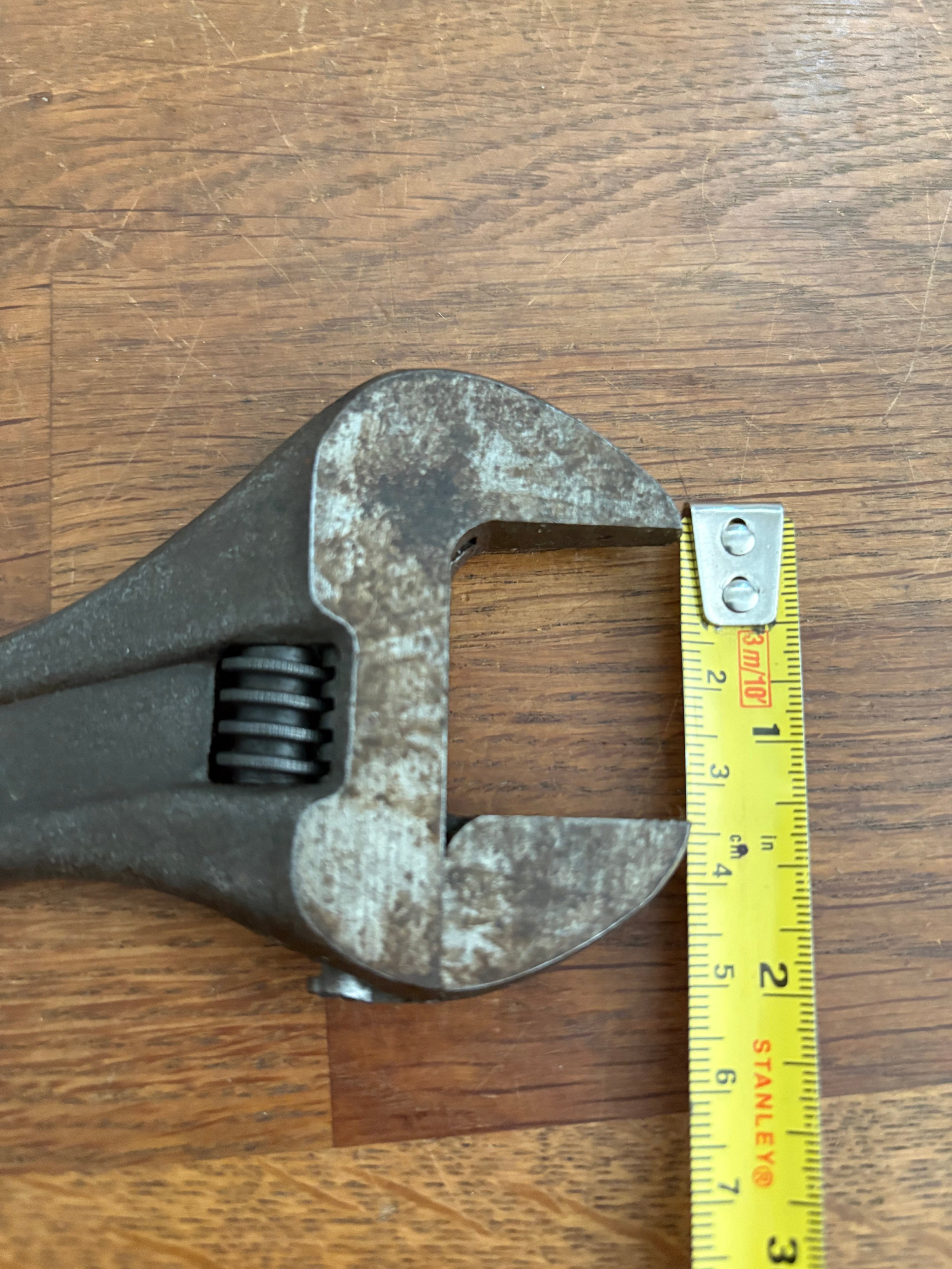 Vintage Bahco Saab 8” Adjustable Spanner Wrench