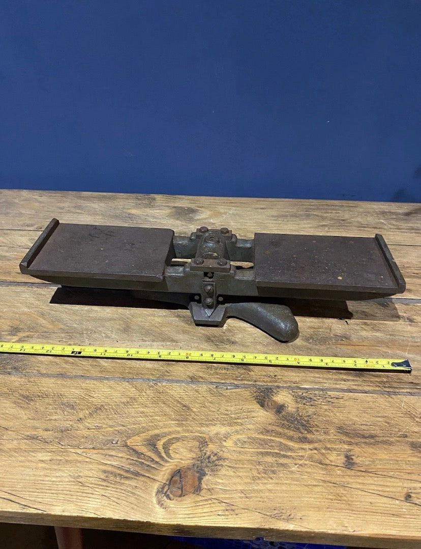 Vintage Possibly Military Cast Bench Balance Scales , KS1 Scales