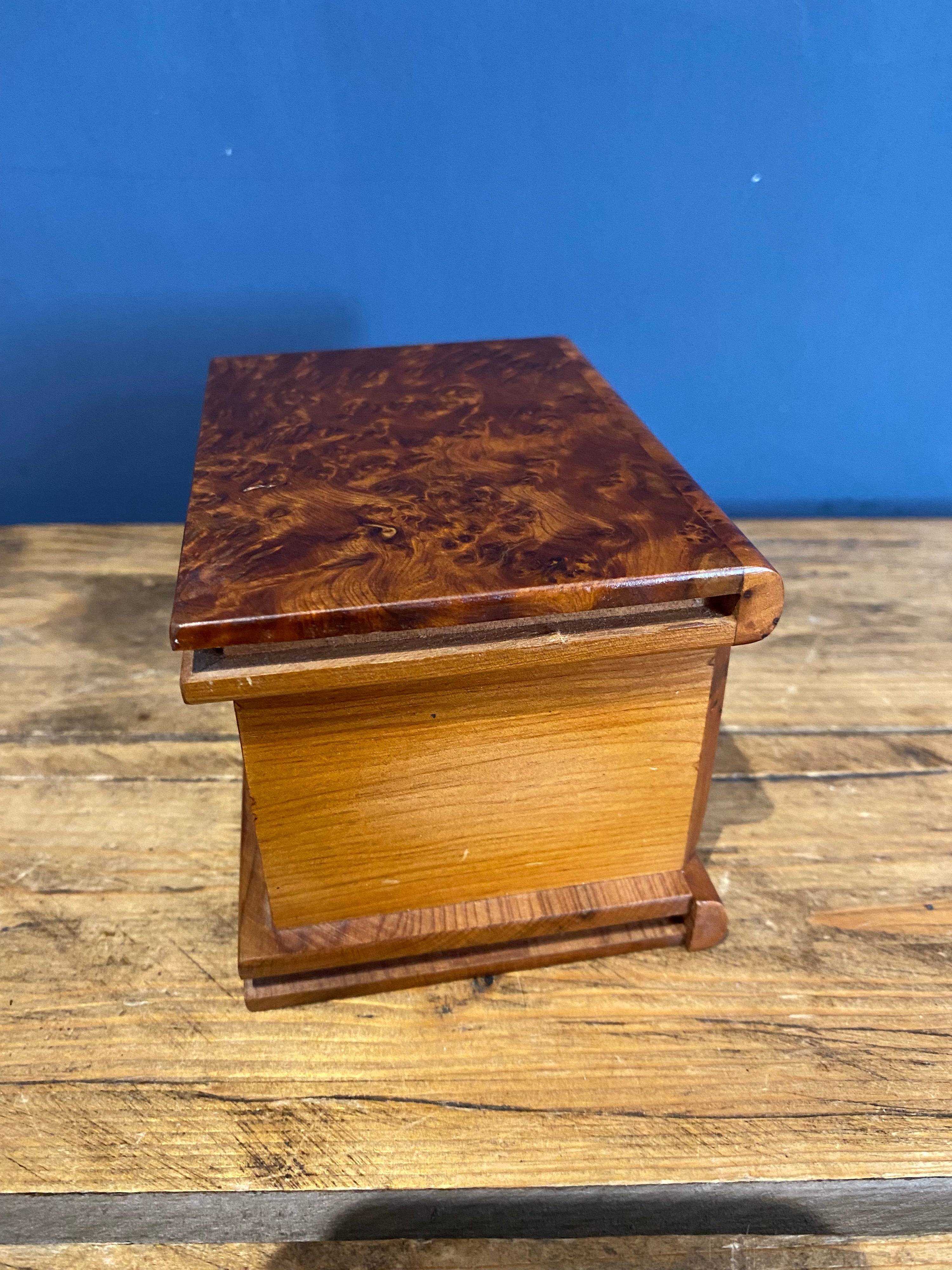 Decorative Small Wooden Box , Trinket Box , Jewellery Box