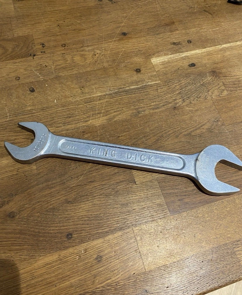 Vintage King Dick Open Ended Spanner, Odm2292.  29mm / 32mm.