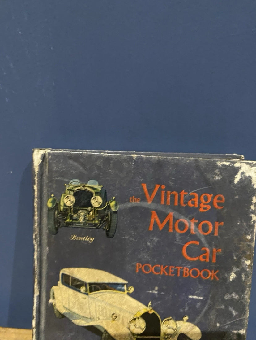 The Vintage Motor Car Pocketbook, Cecil Clutton, Paul Bird, Anthony Harding