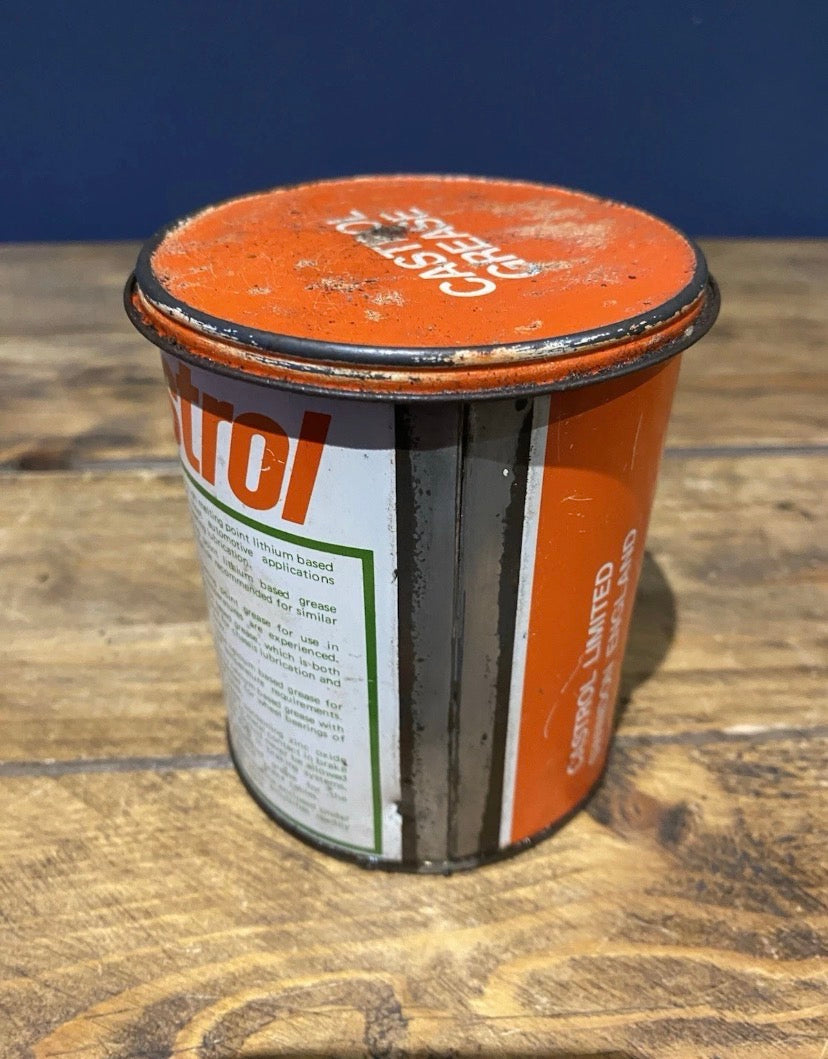 Vintage Castrol LM Grease Tin , Garage Collectable