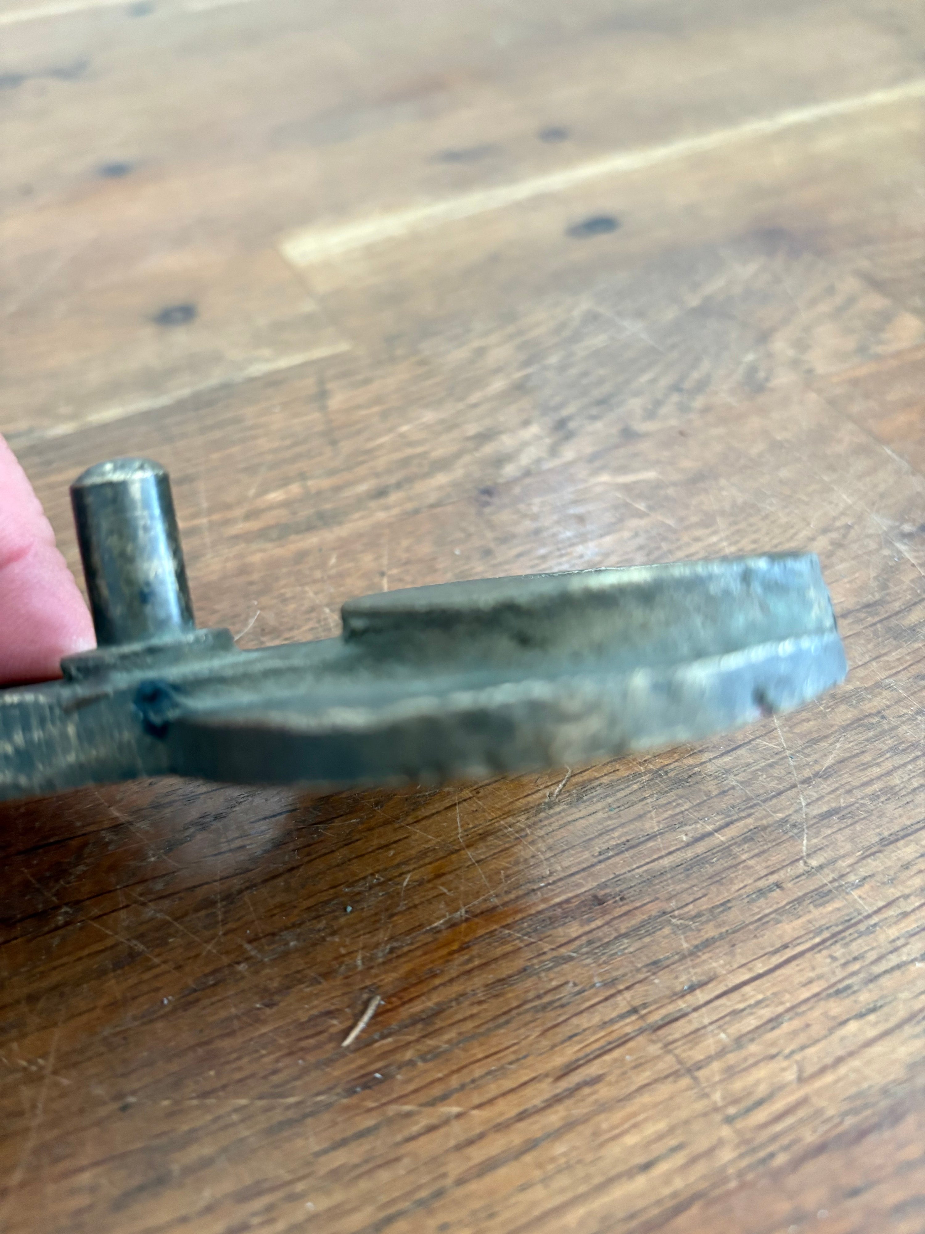Unusual And Rare Coca Cola Barrel Spanner / Mechanic Spanner In Bronze
