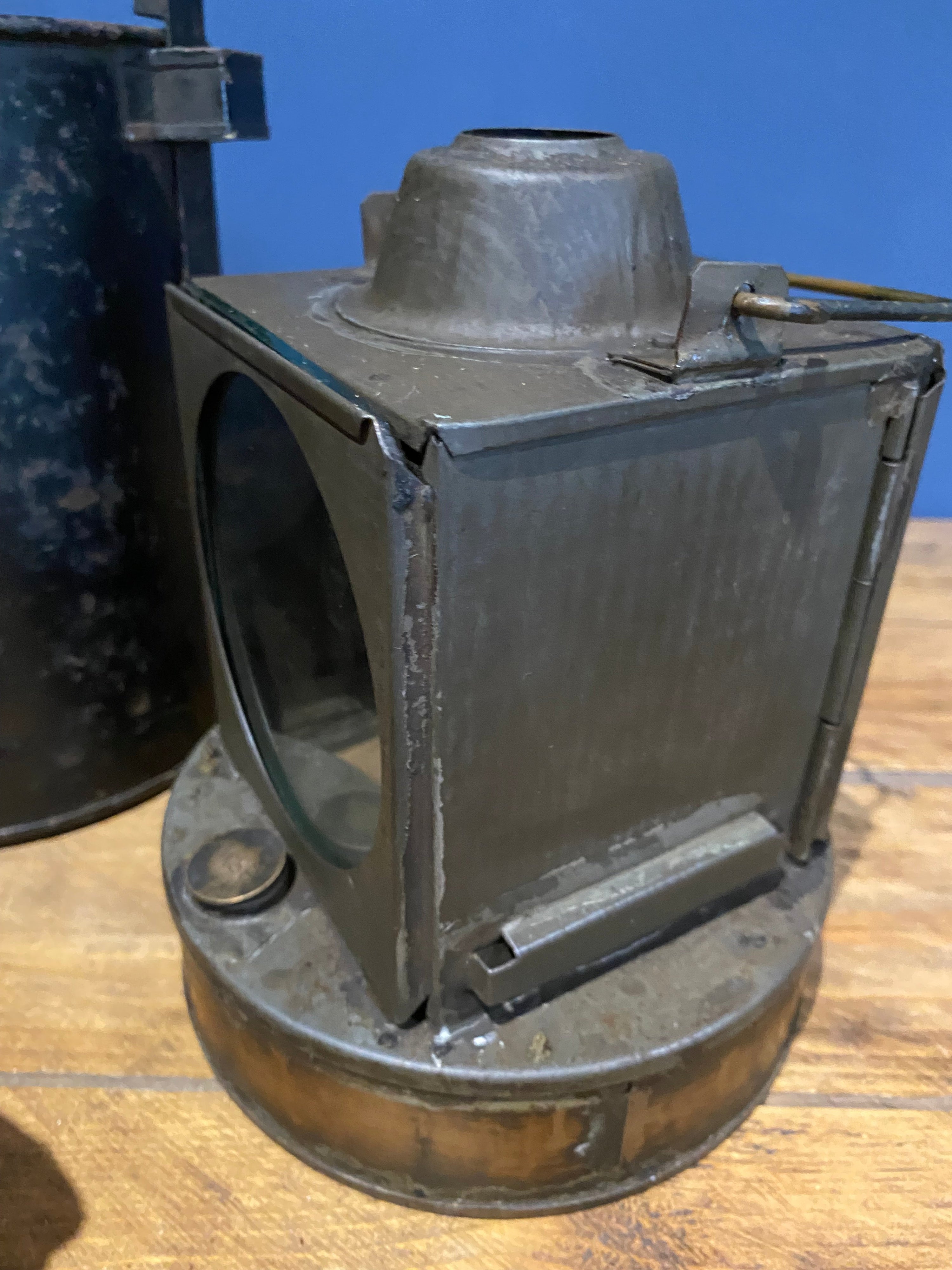 Scratch Built Wooden Steam Engine , Folk Art