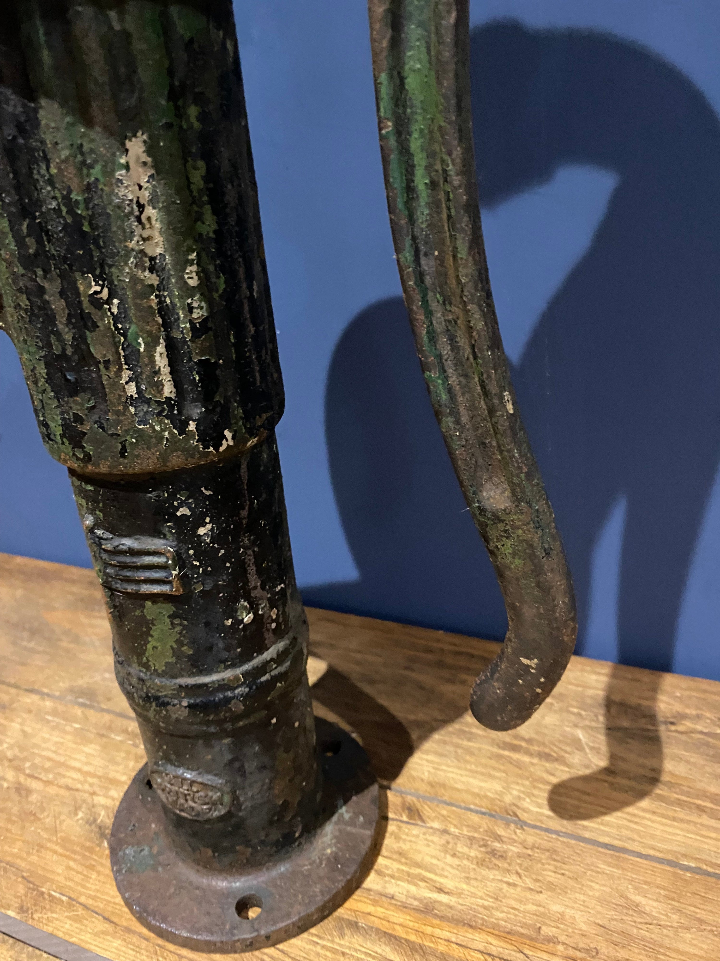 Antique Victorian Cast Iron Water Pump / Garden Architecture