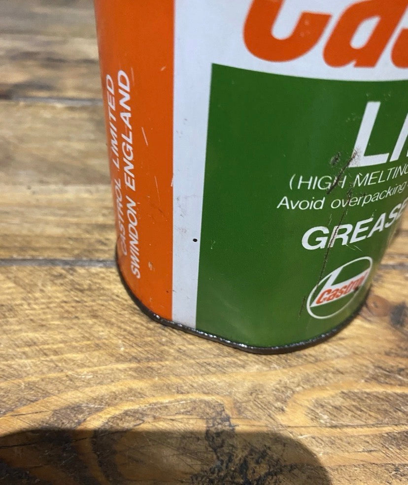 Vintage Castrol LM Grease Tin , Garage Collectable