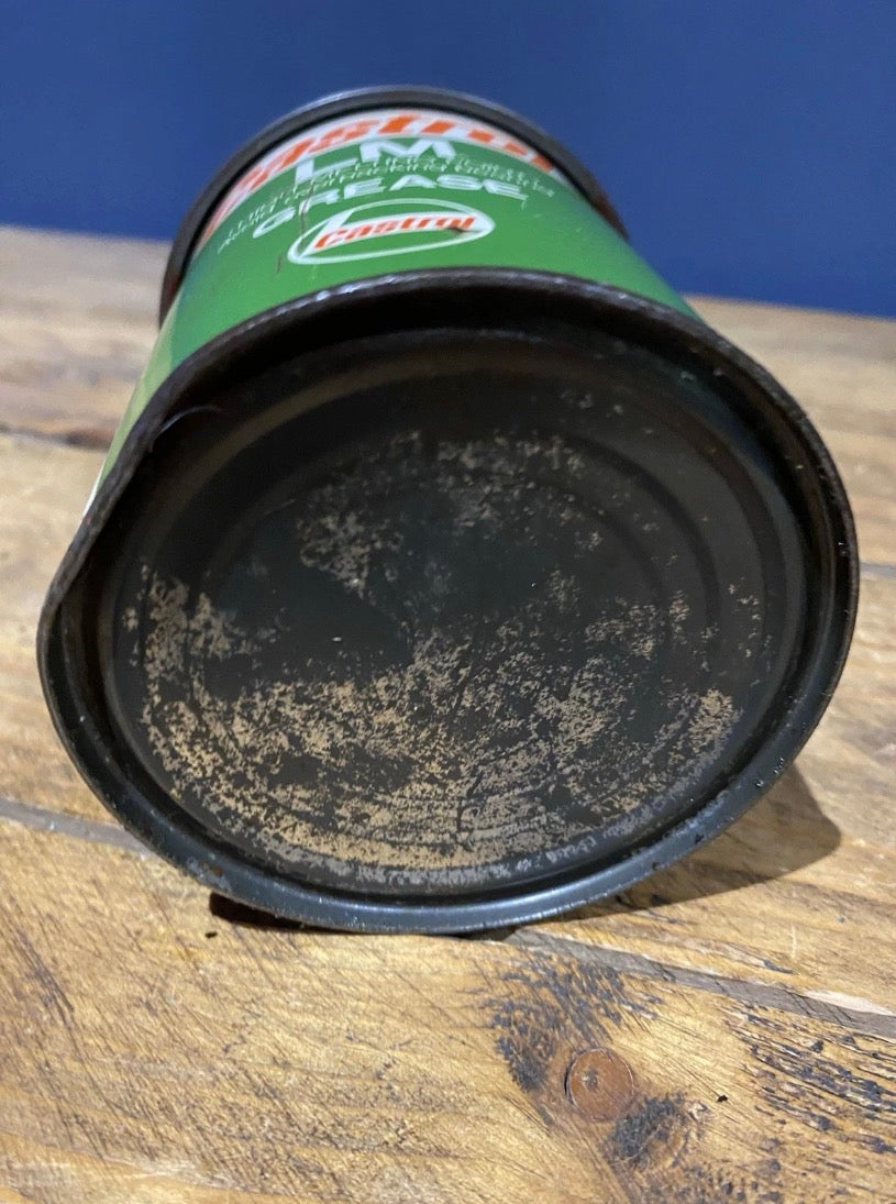 Vintage Castrol LM Grease Tin , Garage Collectable