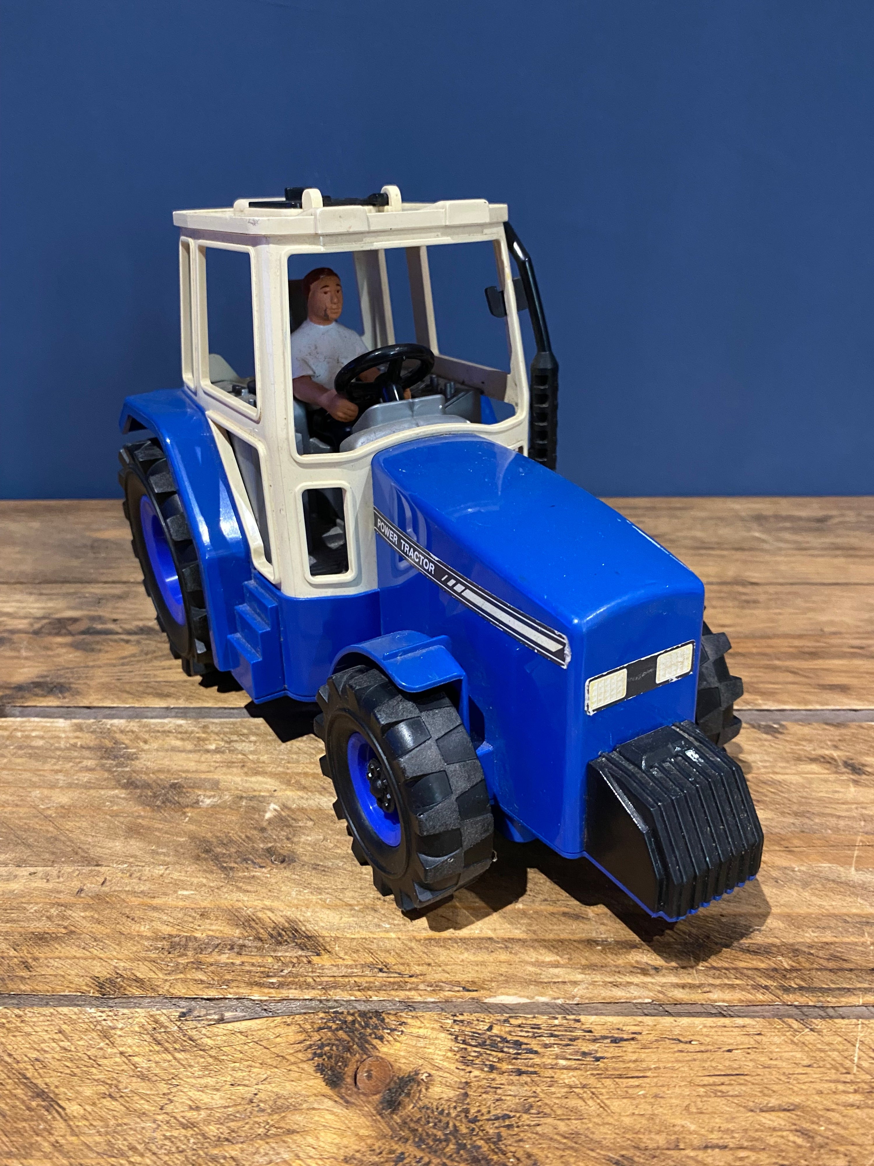 Vintage power tractor toy