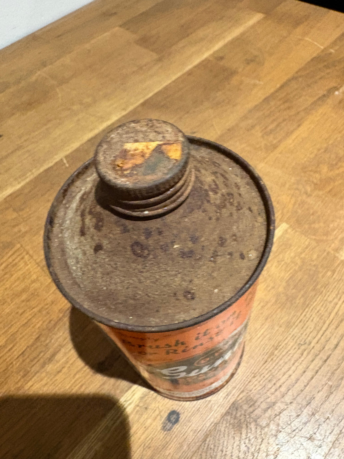 Vintage DP Gunk Solvent Cleaner Tin , 1 Pint Can