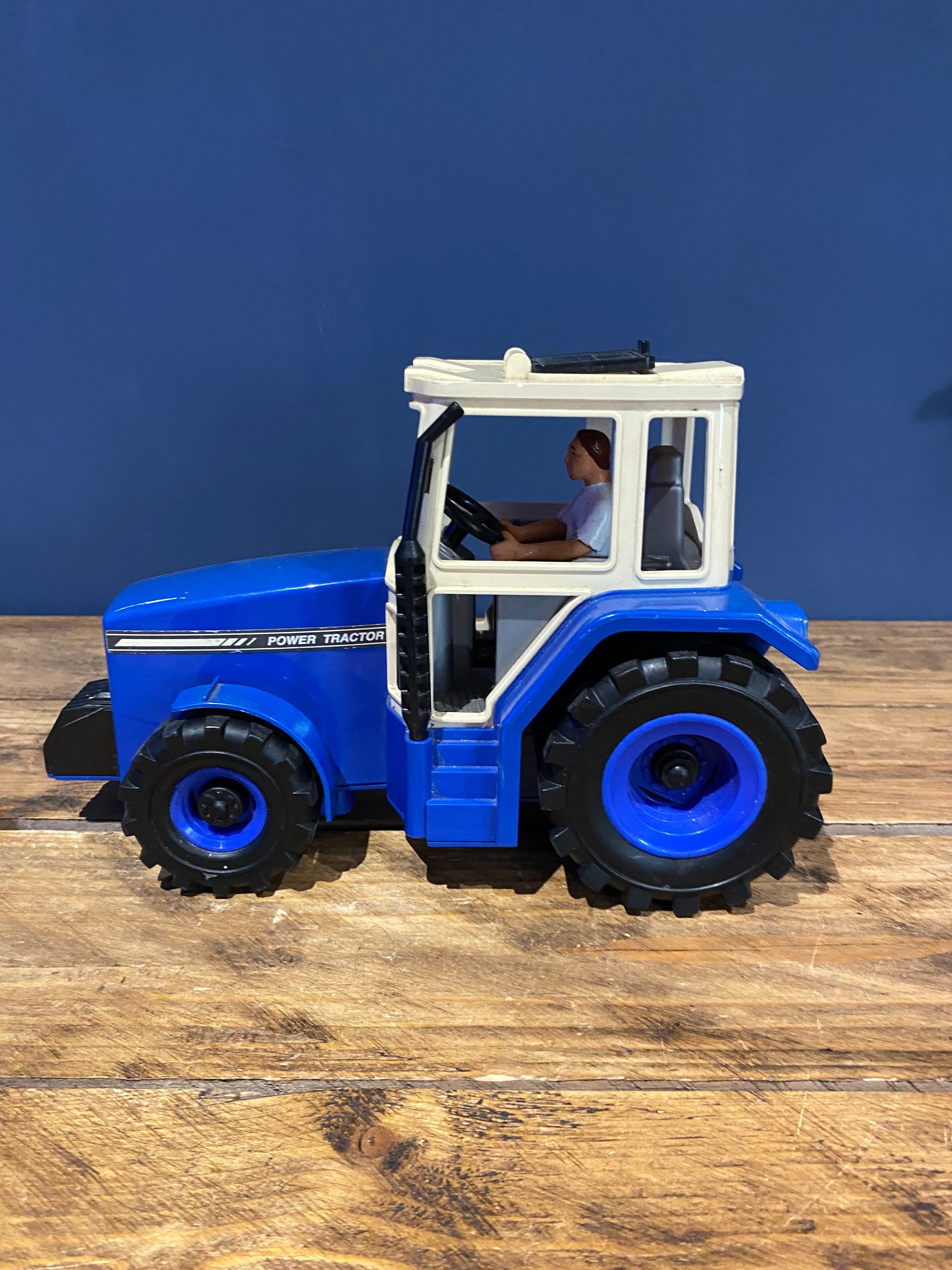 Vintage power tractor toy