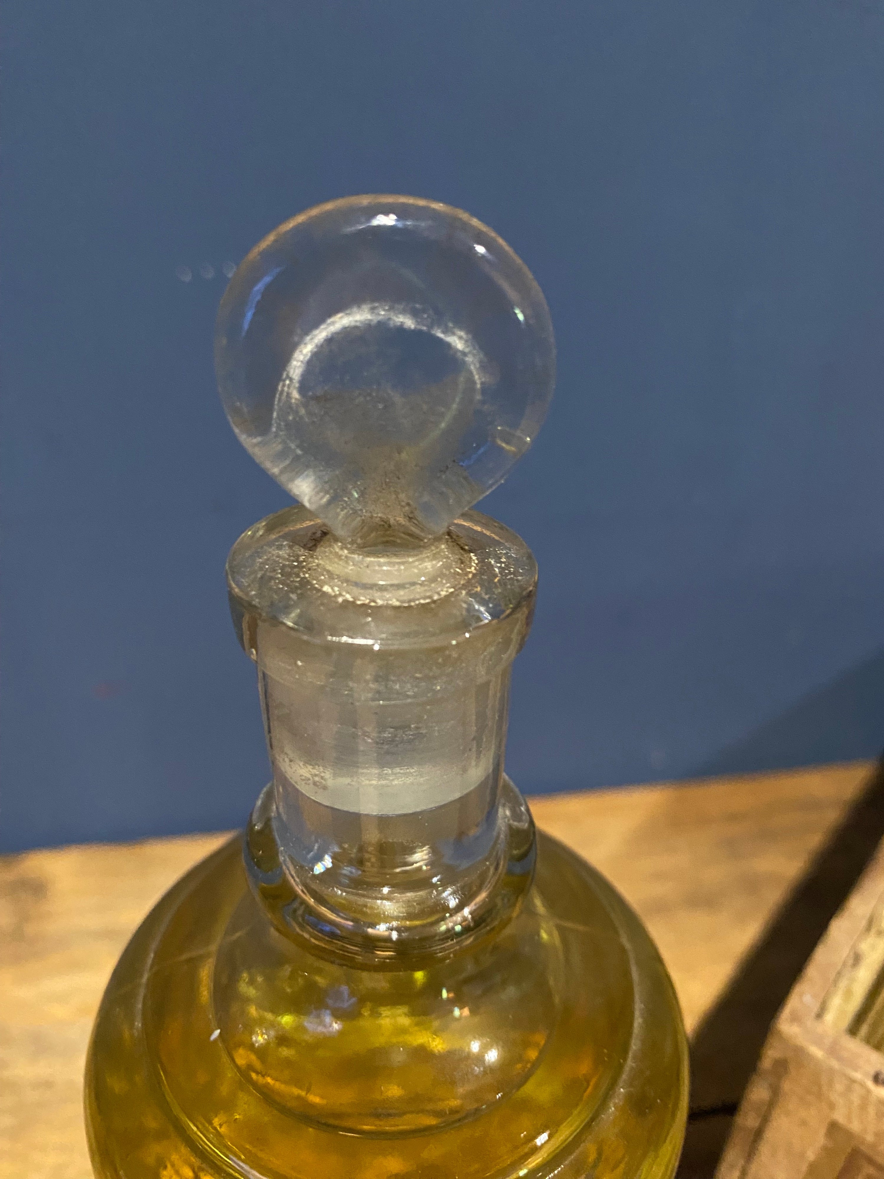 Antique Jean Marie Farina, Roger & Gallet , Eau De Cologne. Full Bottle, Rare