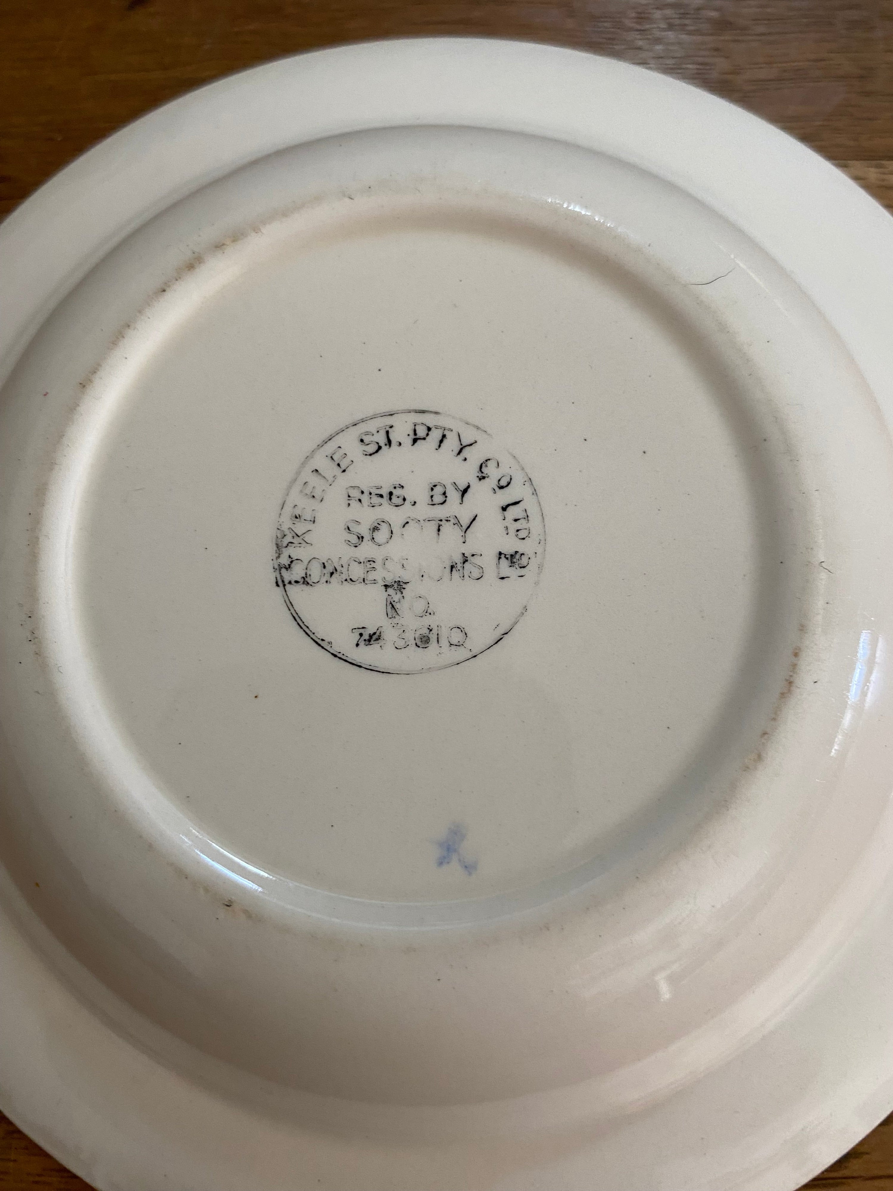Vintage Keele St PTY , Sooty Bowl , Music By Sooty