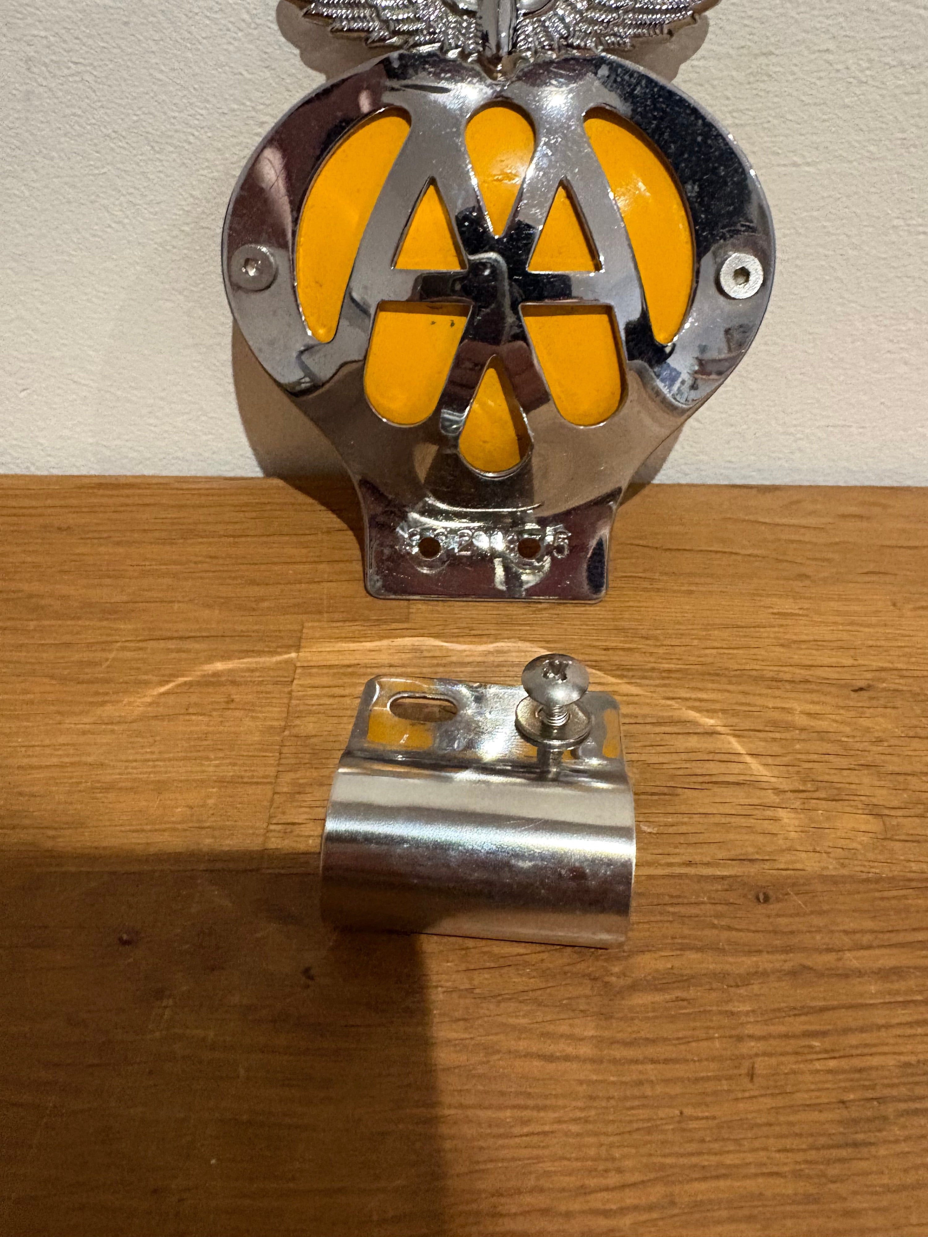 Vintage AA Car Badge / Motorcycle Badge