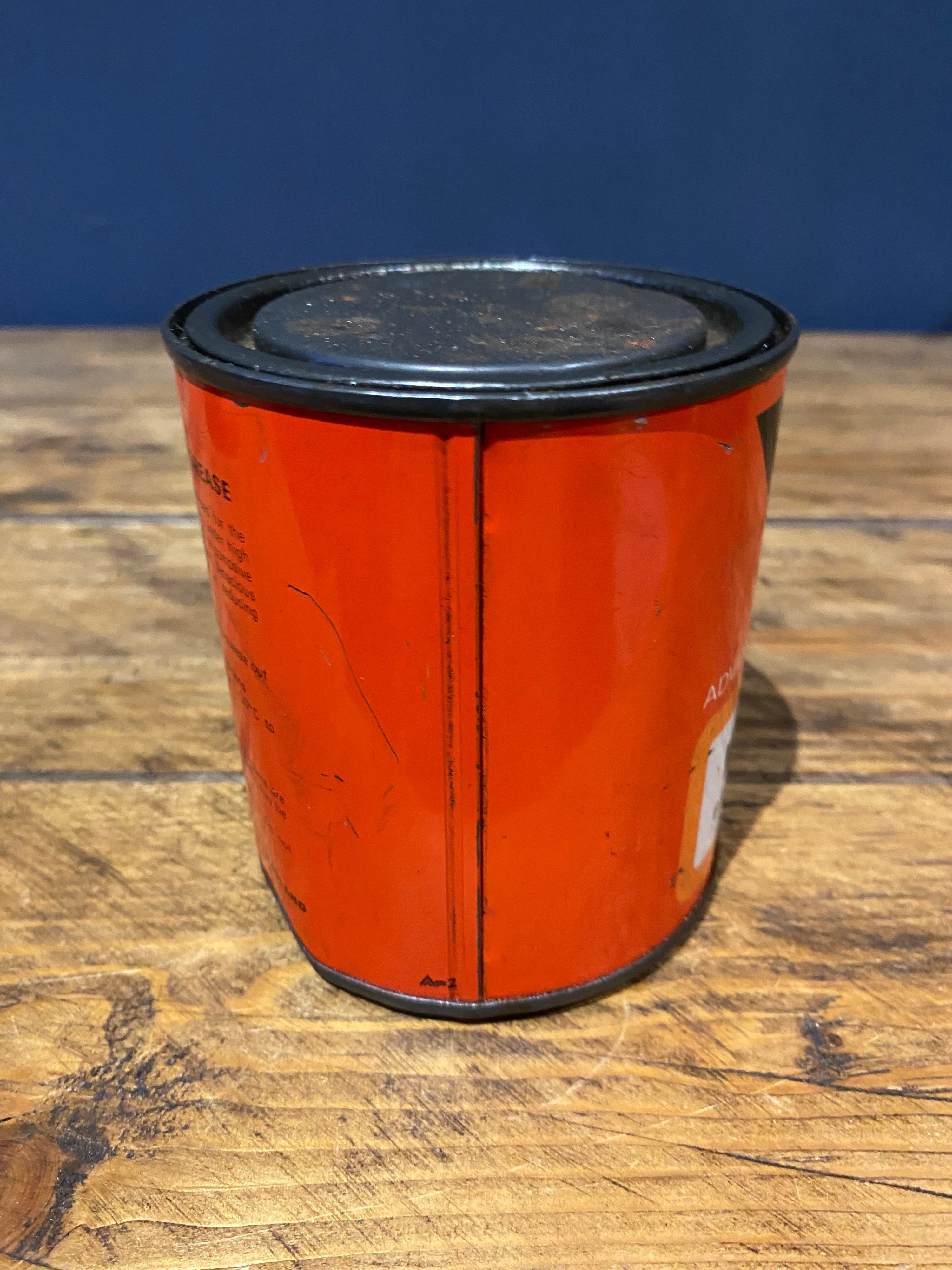 Vintage Rocol Advanced Lubricants Mts 2000 Bearing Grease Tin