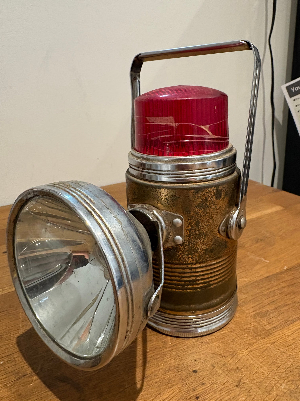 Pair Of Vintage Pifco Motoring Lamps / Torches / Camping Lamps