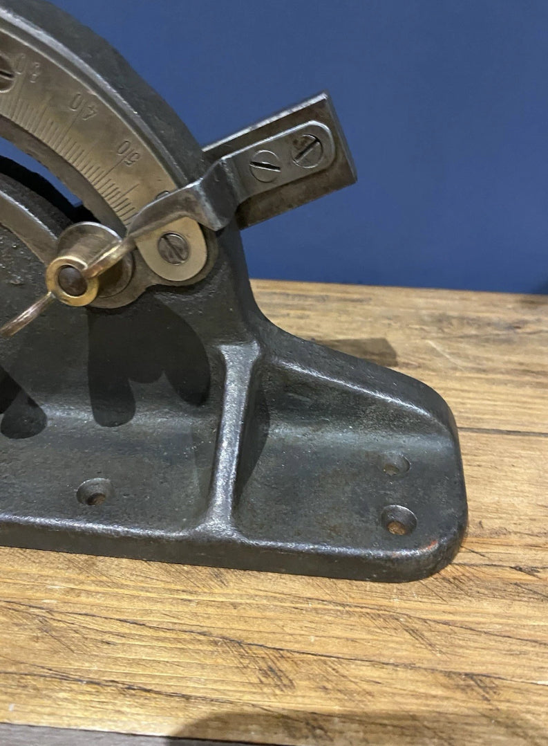 Vintage Machine Top Protractor, Lathe Etc