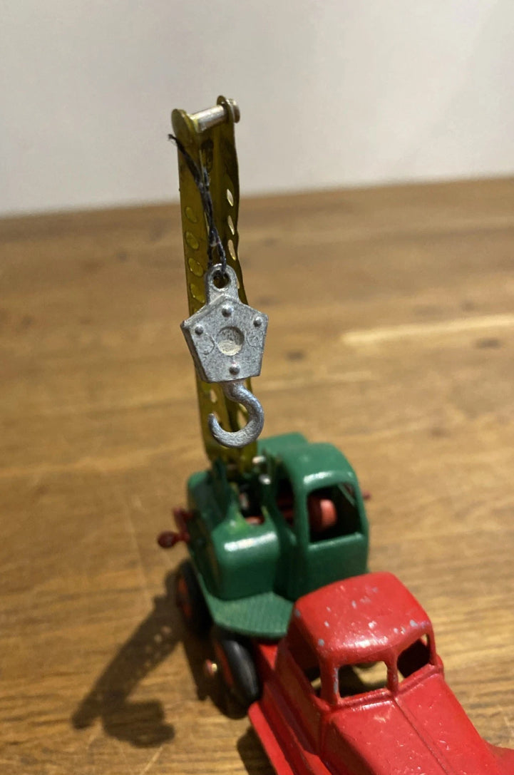Rare Vintage Crescent Toys Diecast Truck Crane