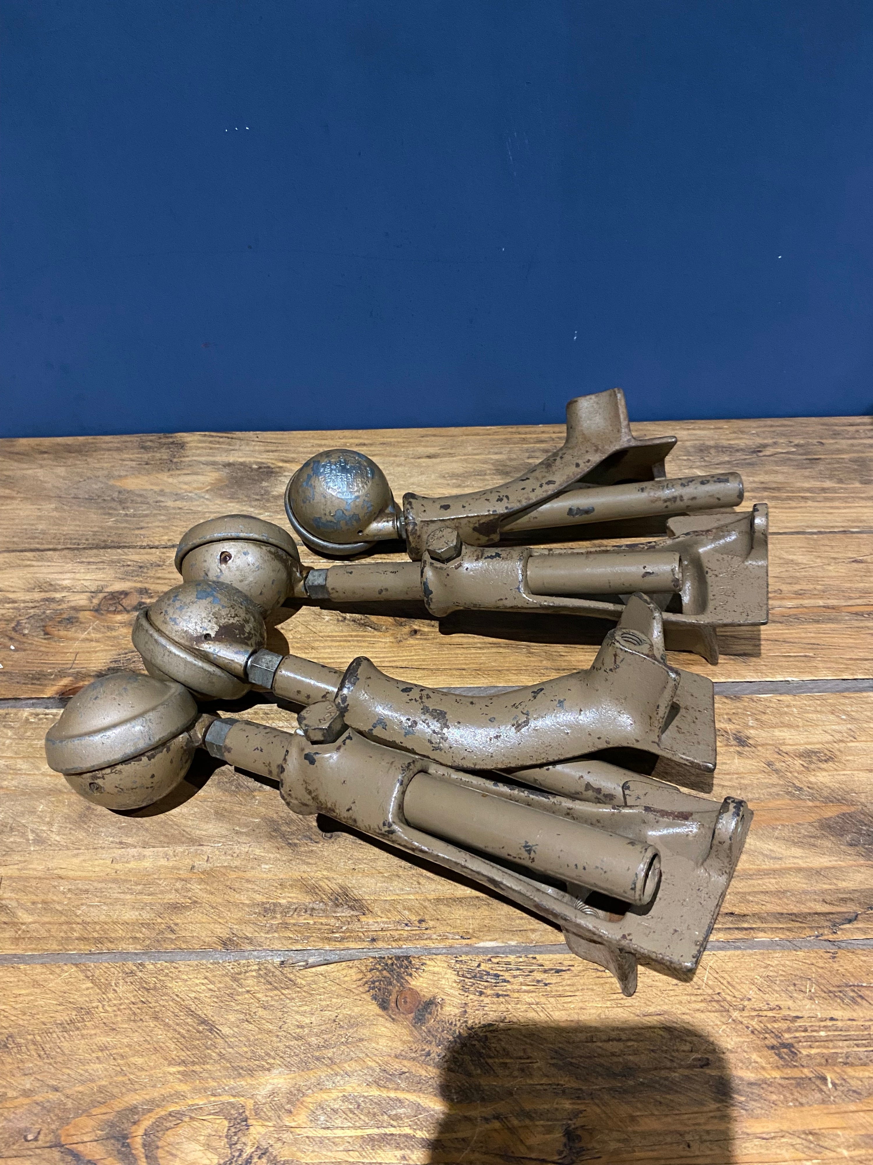 Vintage Kenrick And Sons Adjustable Bed Legs