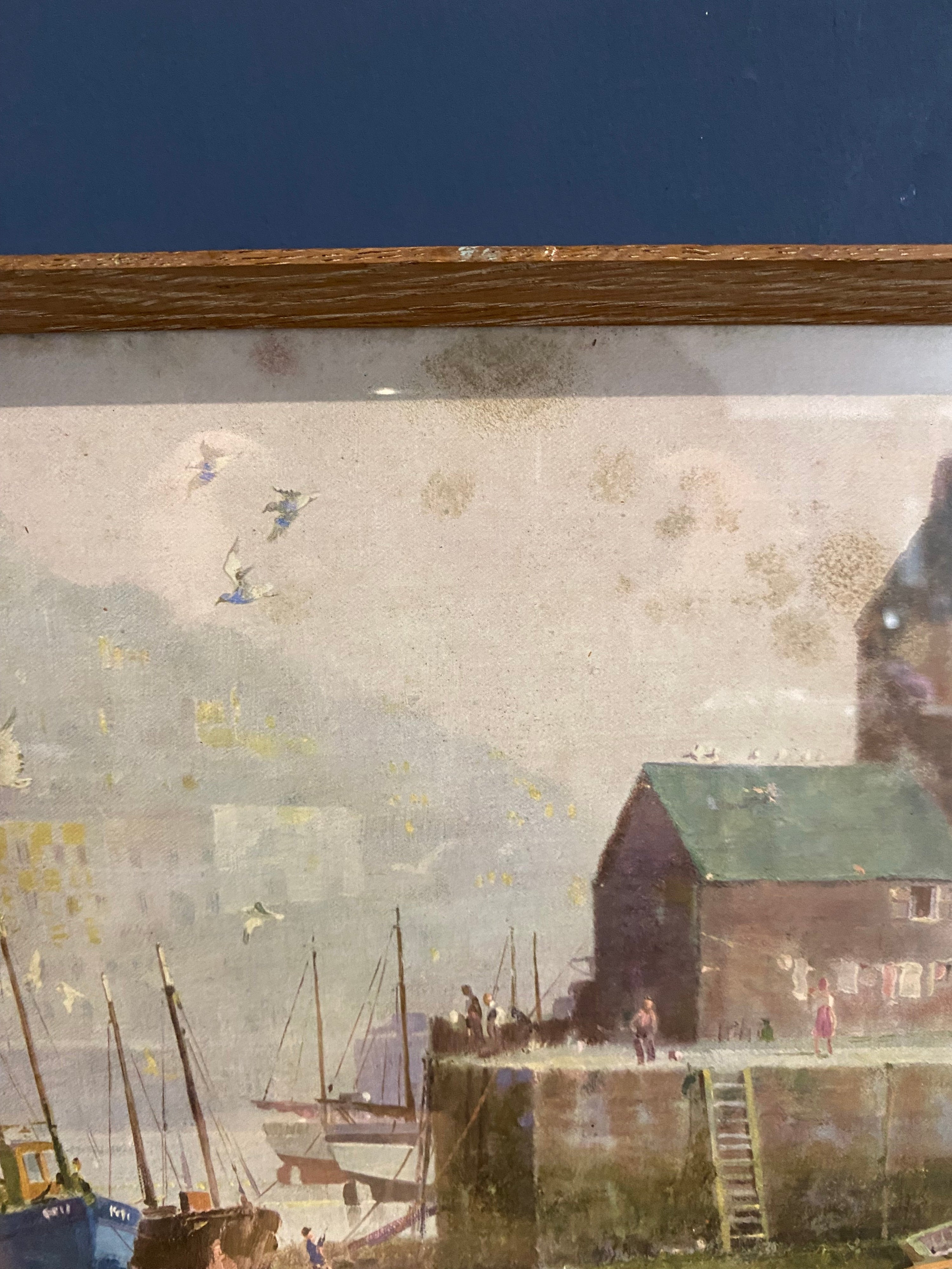 Vintage Vernon Ward Seaside Print.