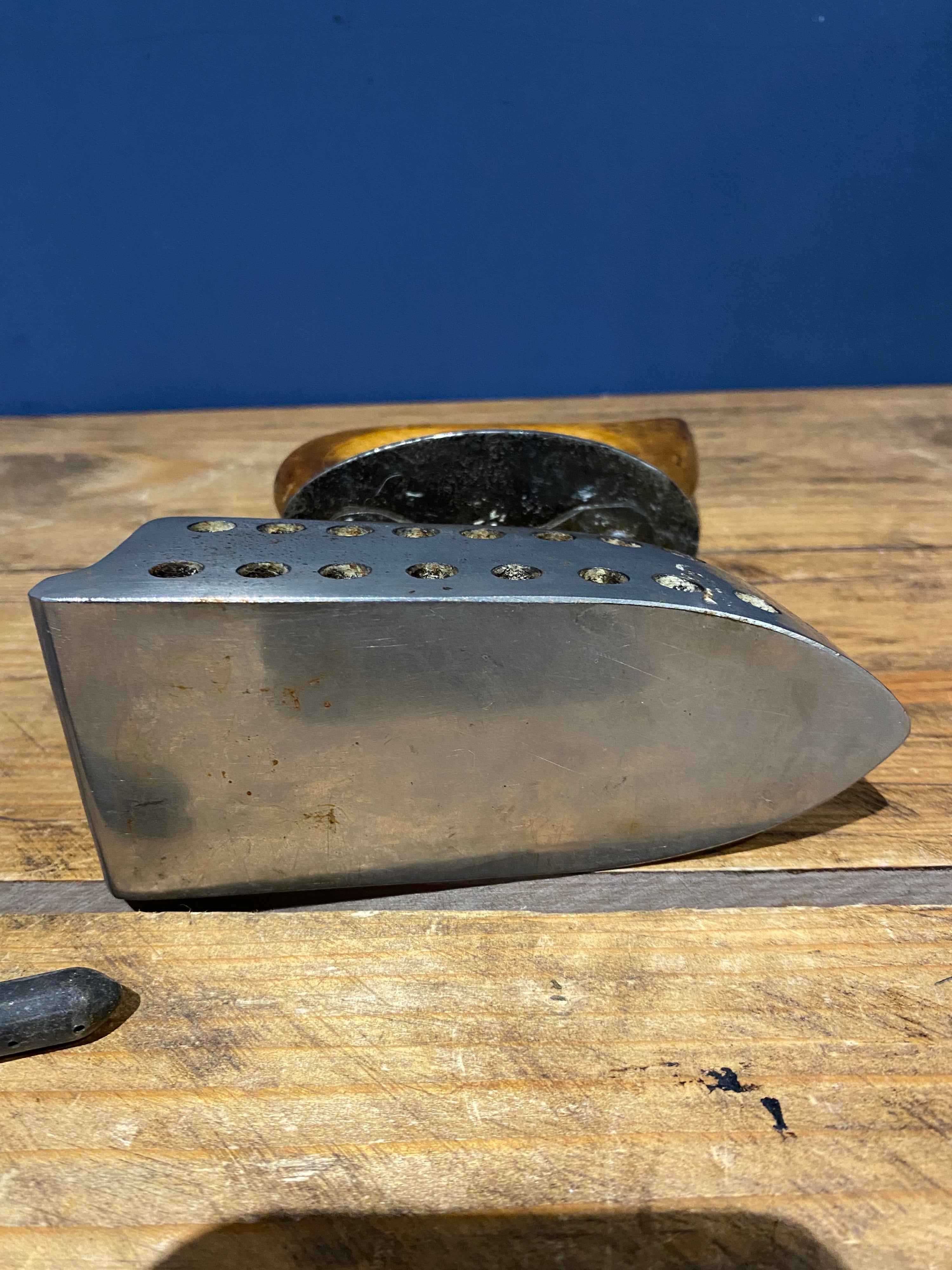 Antique C K Spirit Iron Fuel Flat Iron Vintage Paraffin Alcohol Iron Complete