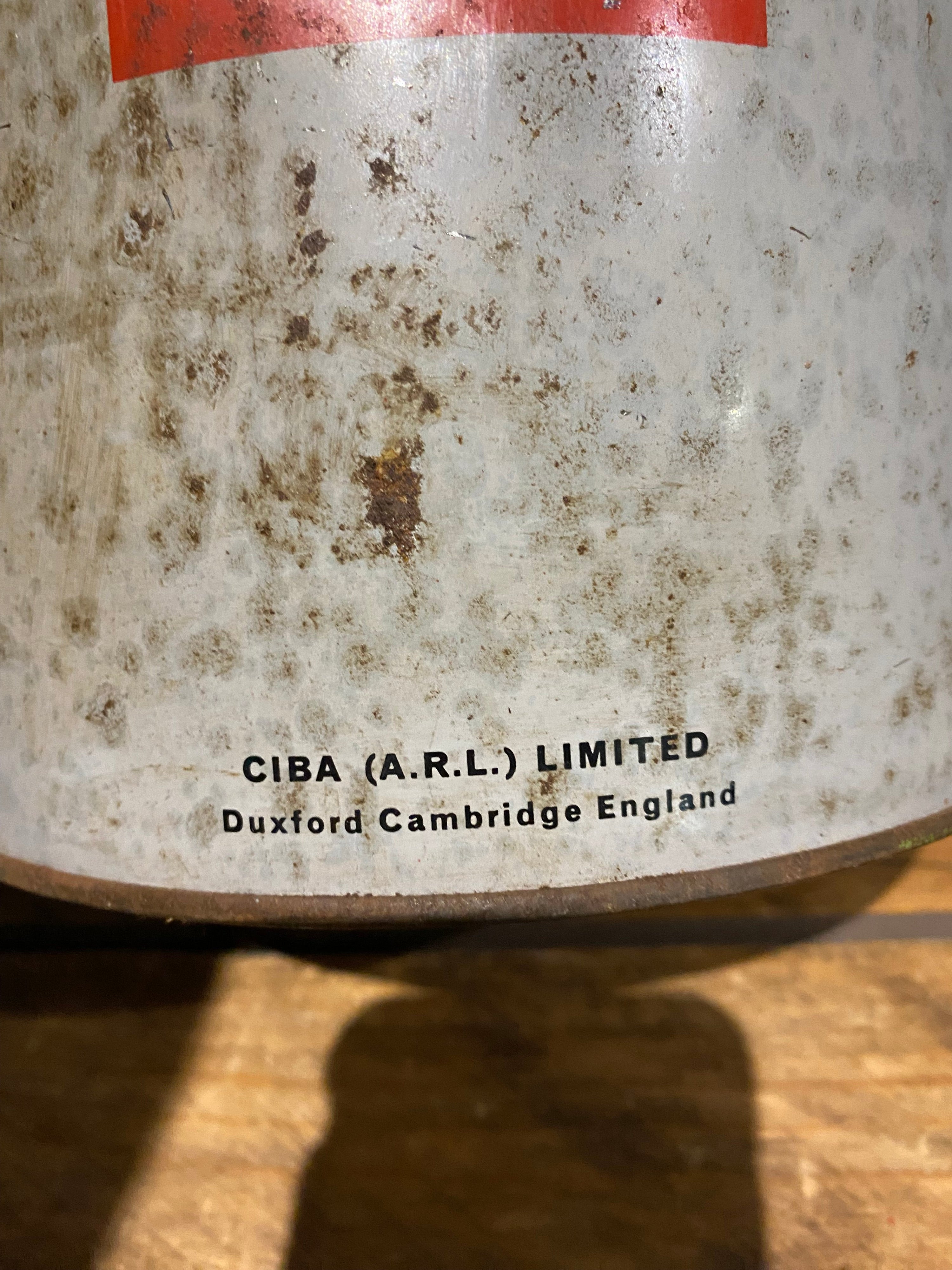 Vintage CIBA (ARL) Limited Oil Can