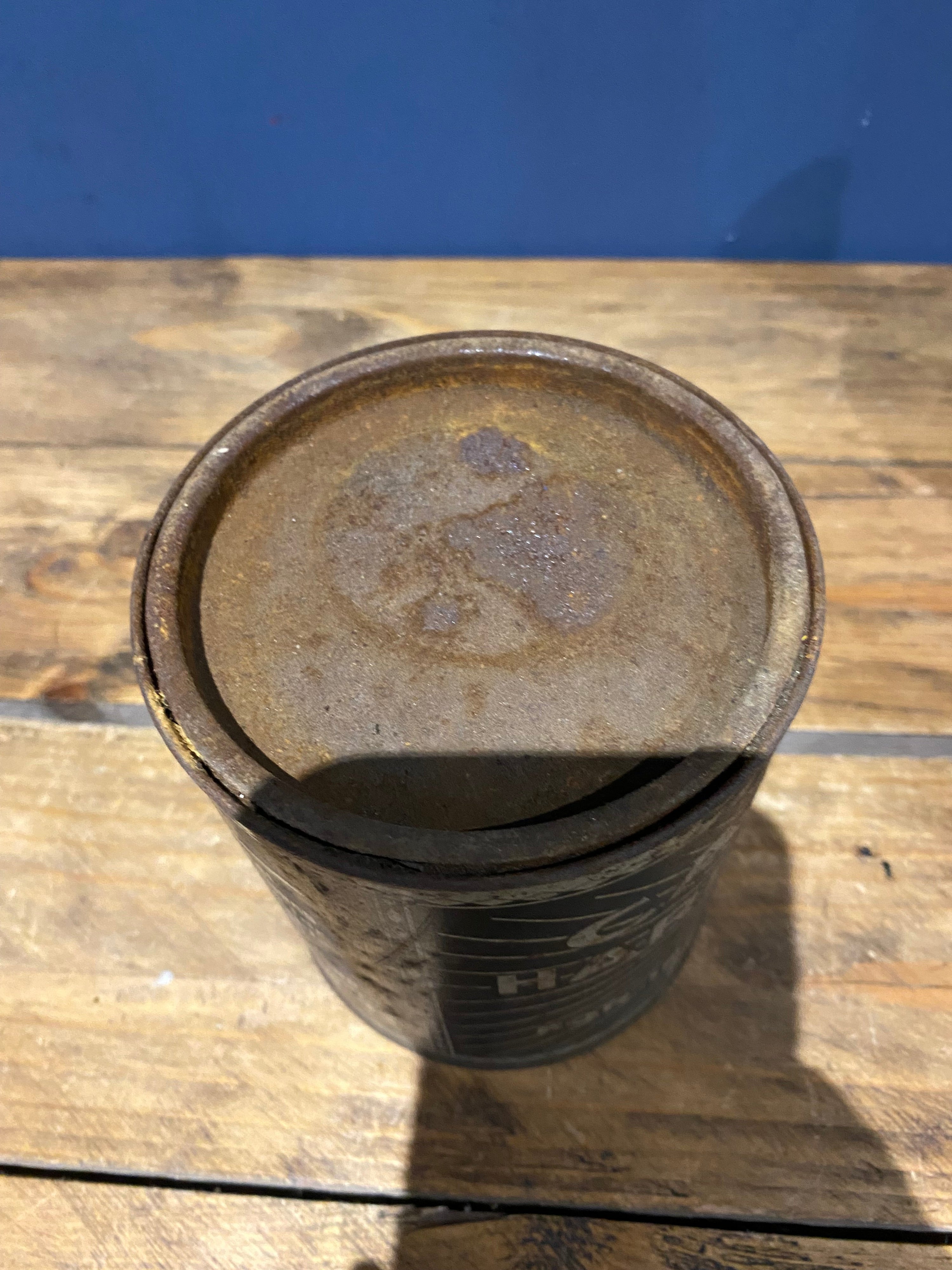 Antique / Vintage. Rare Carson’s Paint Tin , Full , As Found Condition