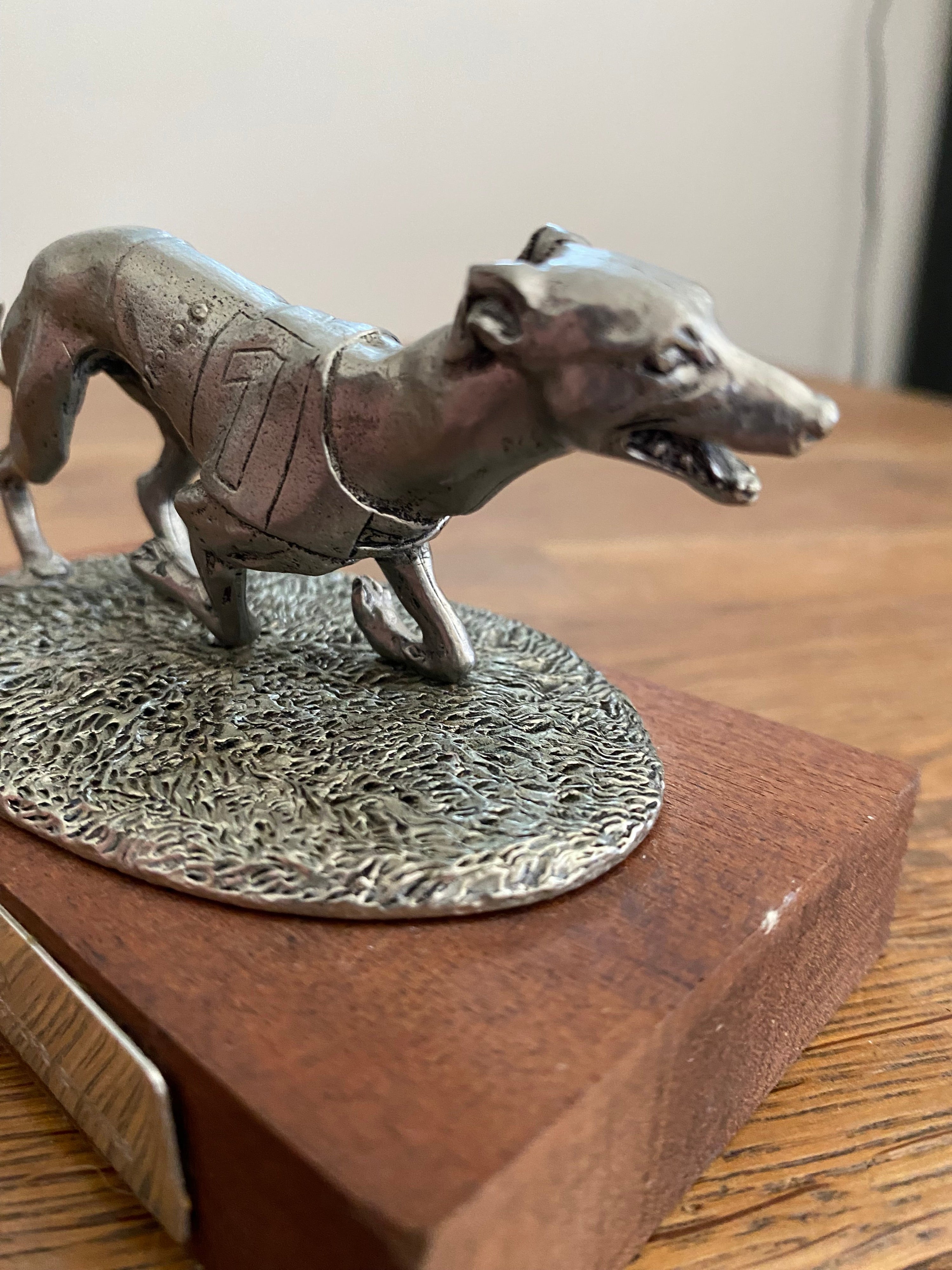 Vintage Ladbrokes Crayford Stadium 1998 , Greyhound Trophy ( Dog Called Rocket?)
