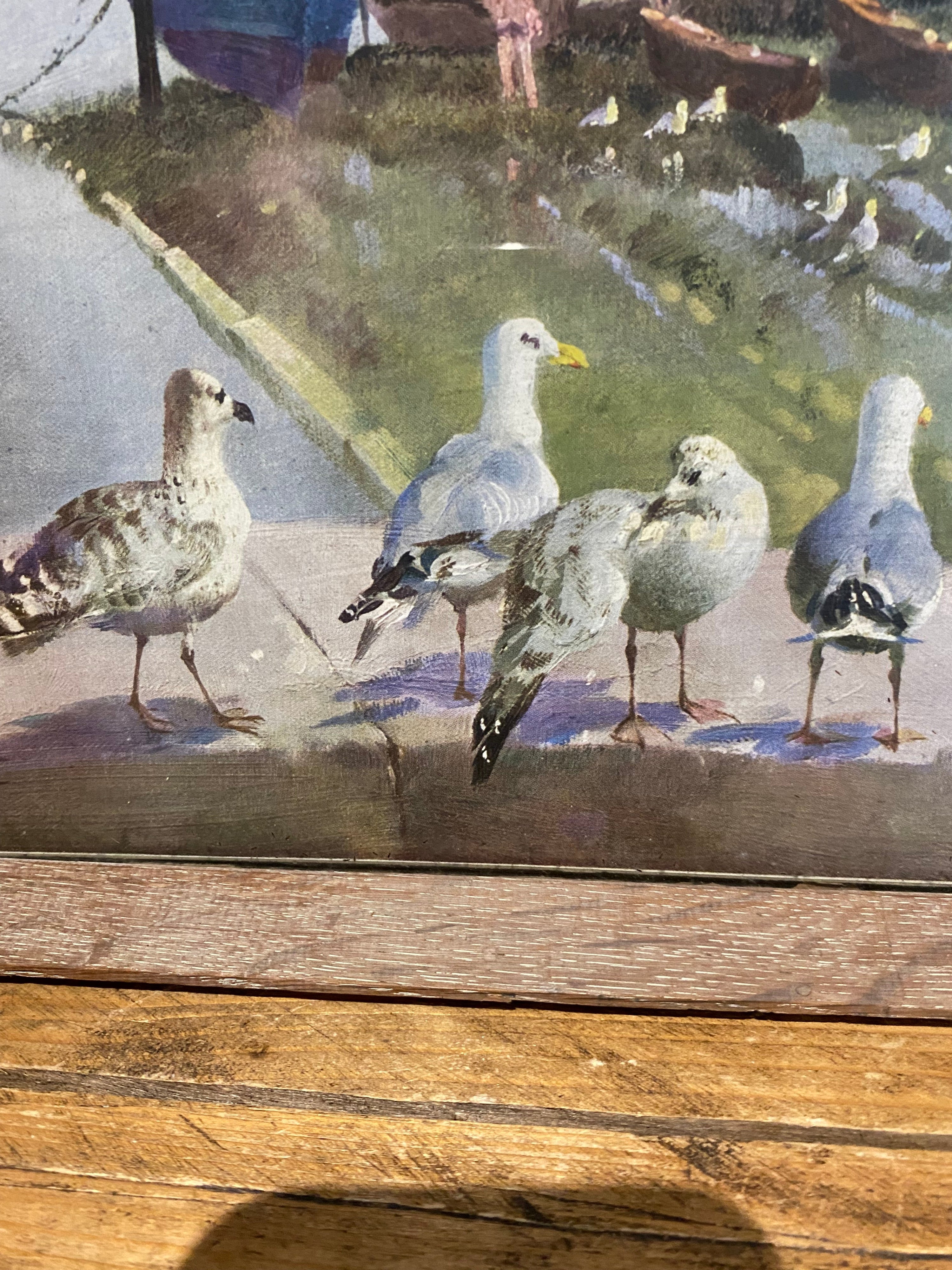 Vintage Vernon Ward Seaside Print.