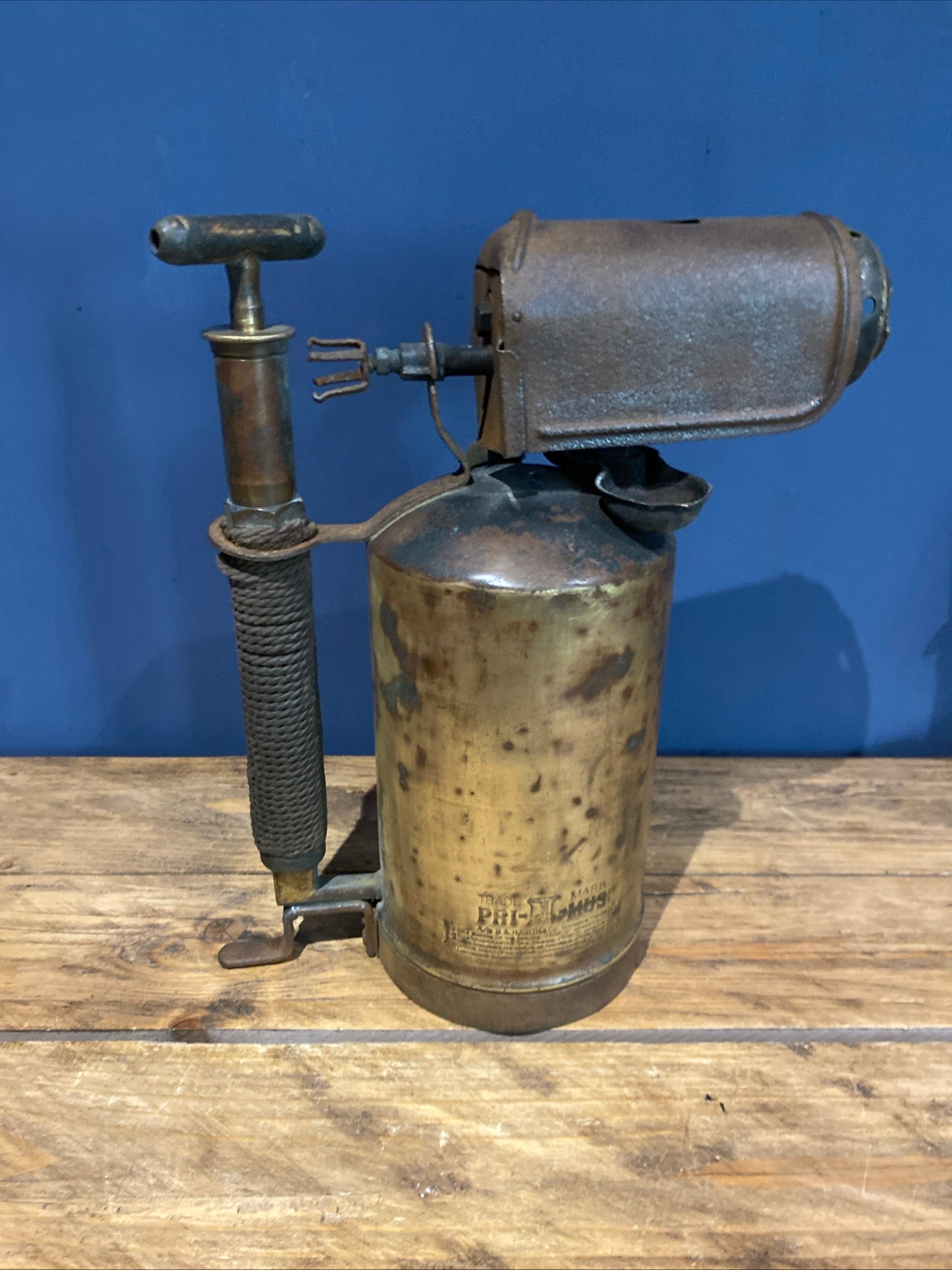 Vintage Primus No 607 Blow Torch , Spares Or Repairs.