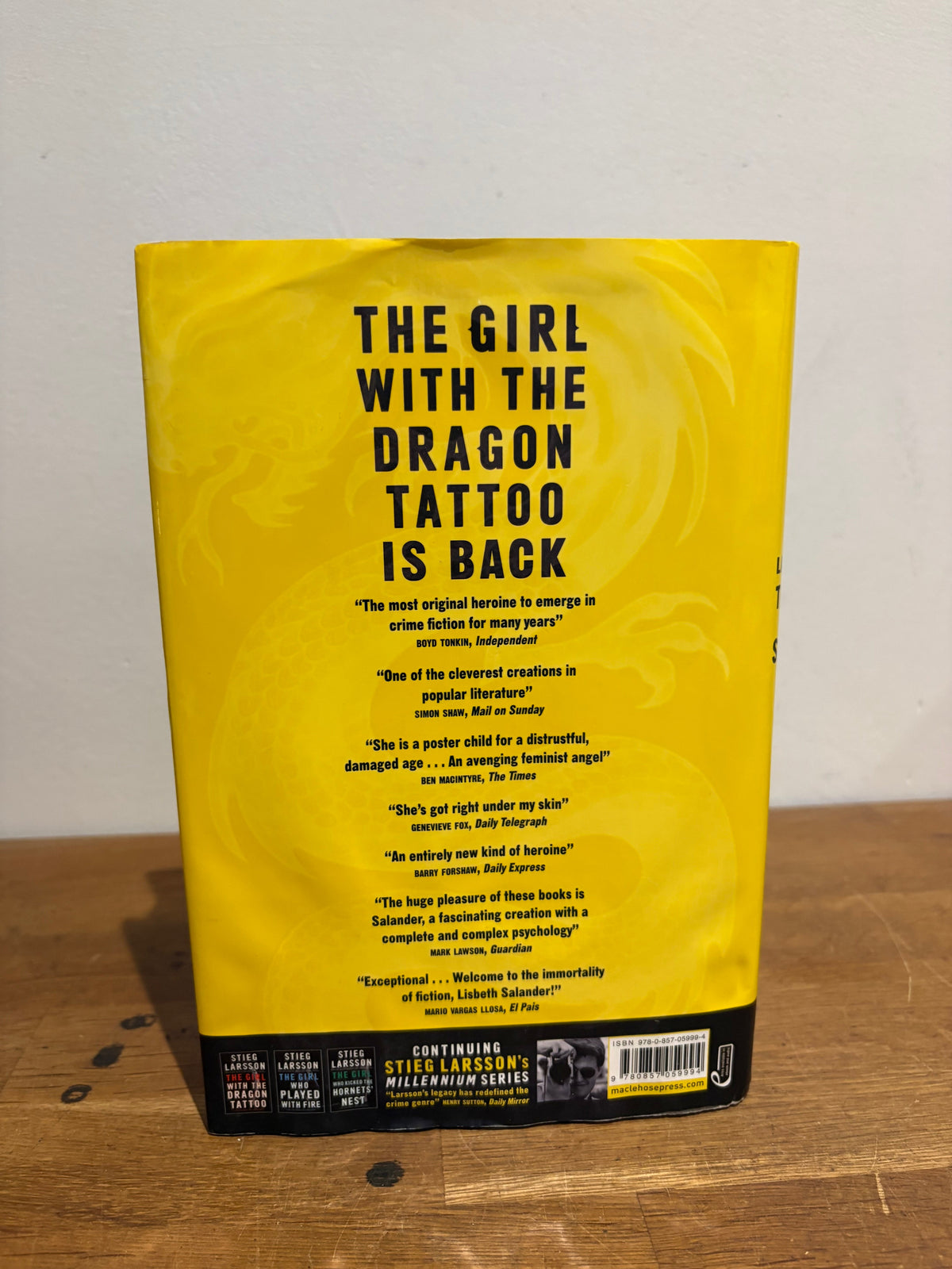The Girl In The Spider’s Web - Stieg Larsson , 2015 hardback book.