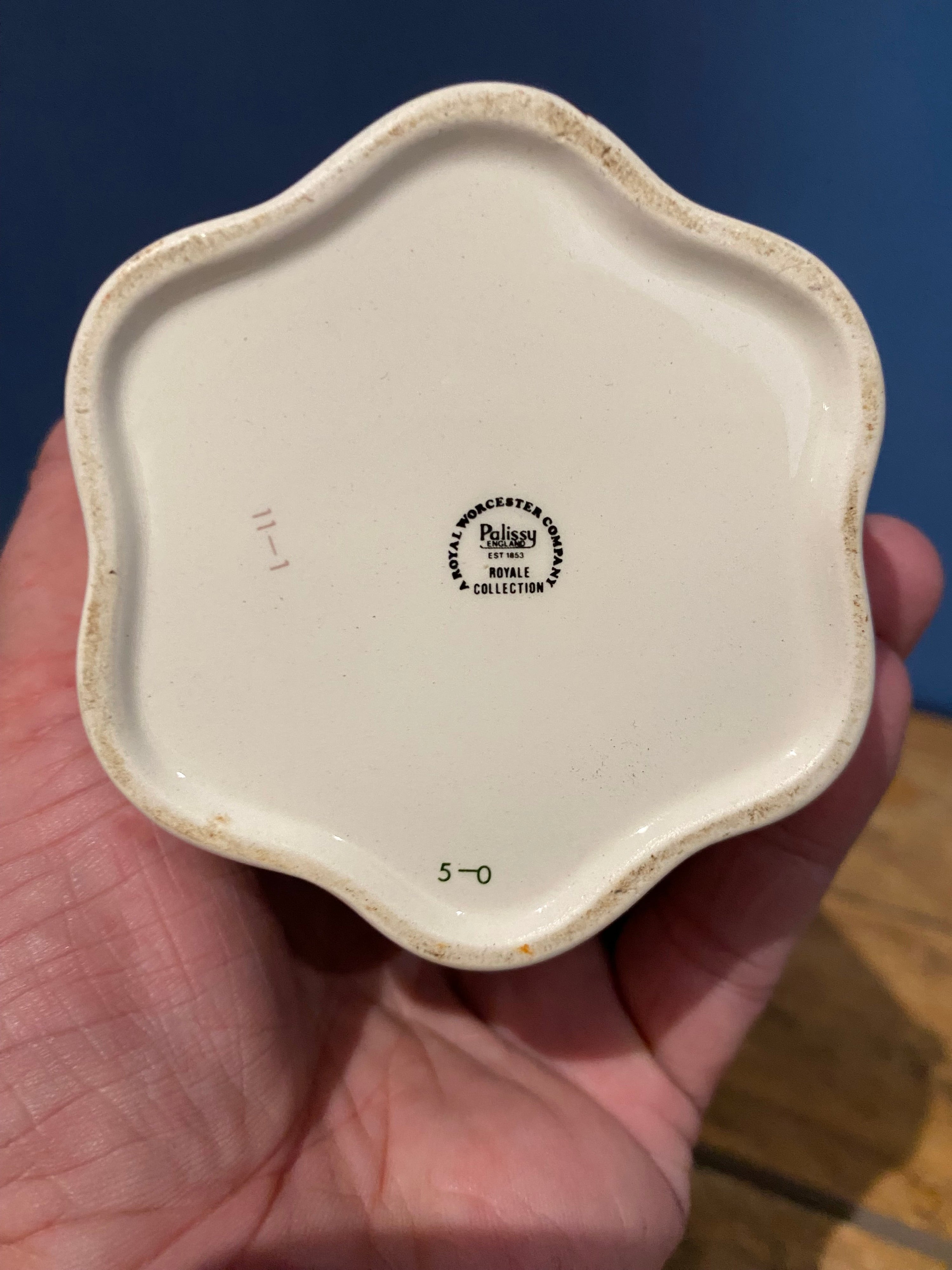Royal Worcester, Palissy , Royale , Lidded Jar