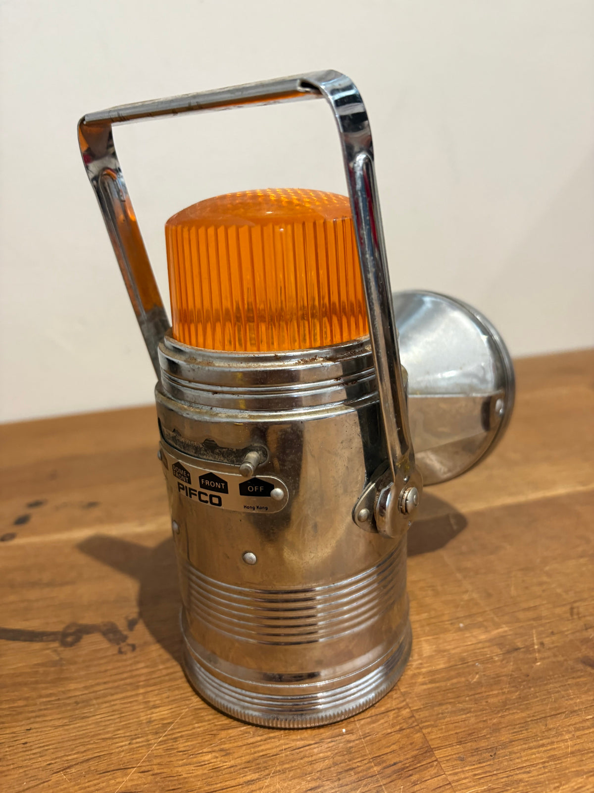 Pair Of Vintage Pifco Motoring Lamps / Torches / Camping Lamps