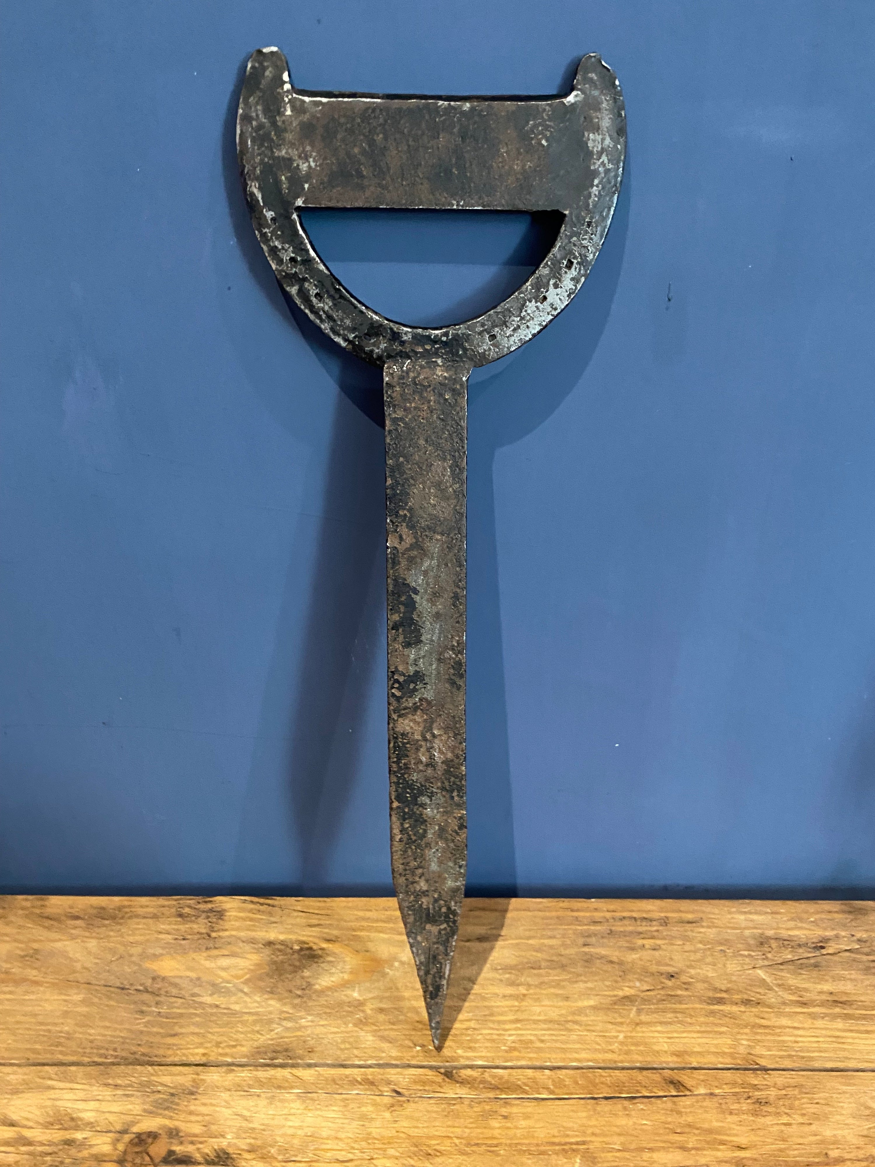 Unusual Rustic Horseshoe Boot Scraper