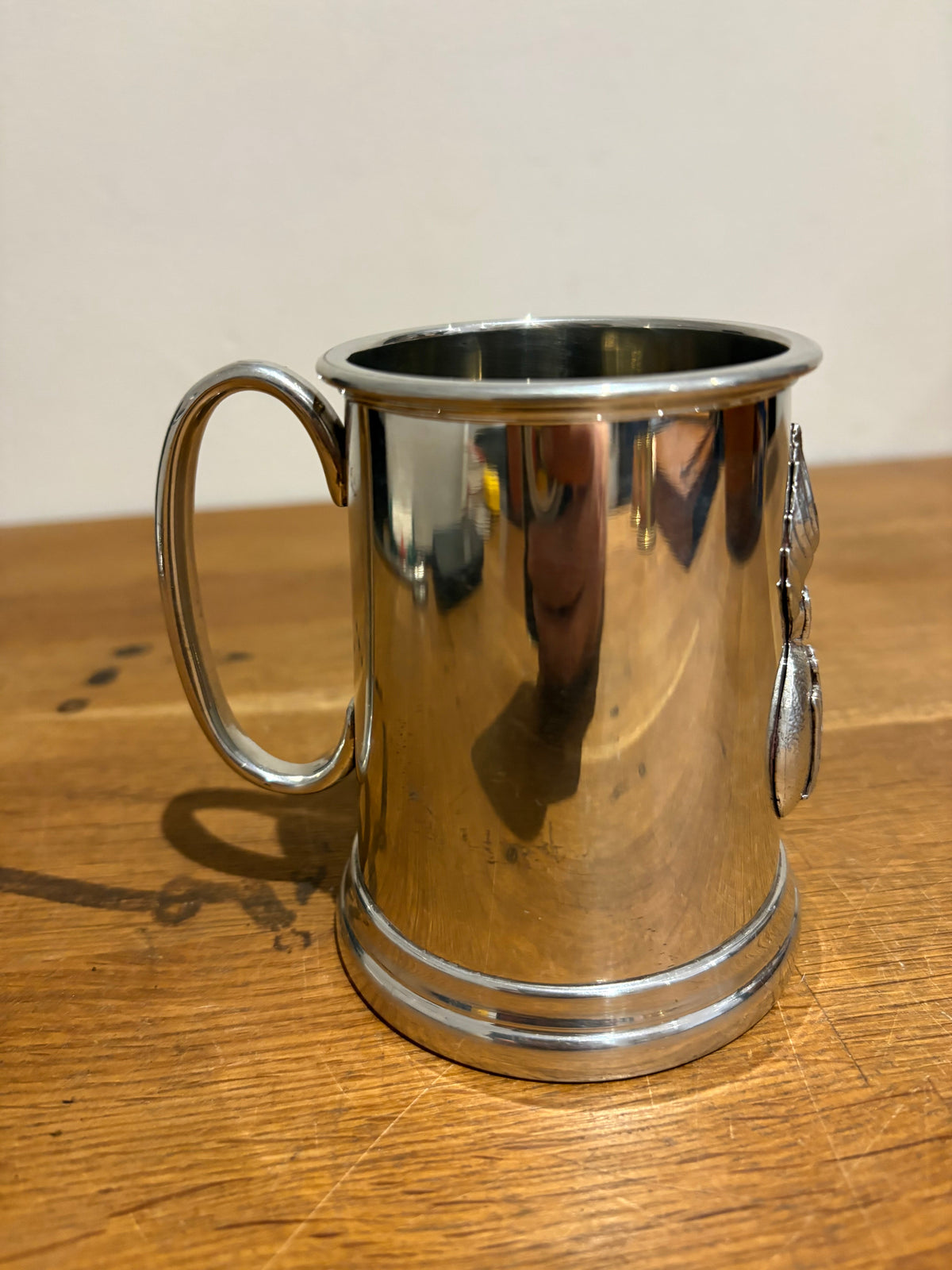 Vintage Royal Highland Fusiliers Tankard, British Pewter