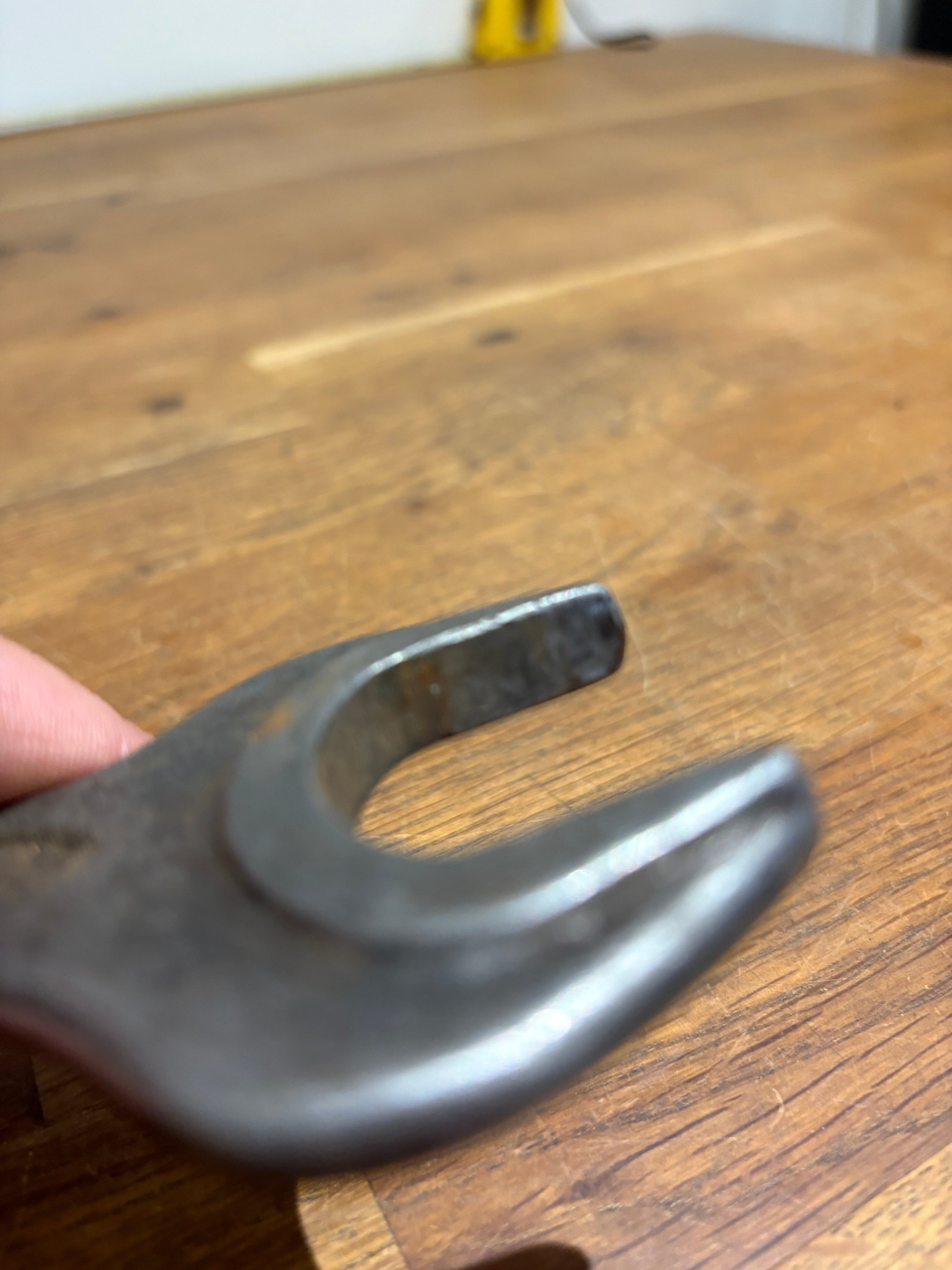 Vintage Gedore No895 Spanner , 1 1/8af, 15/16 Af. Open Ended Soanner