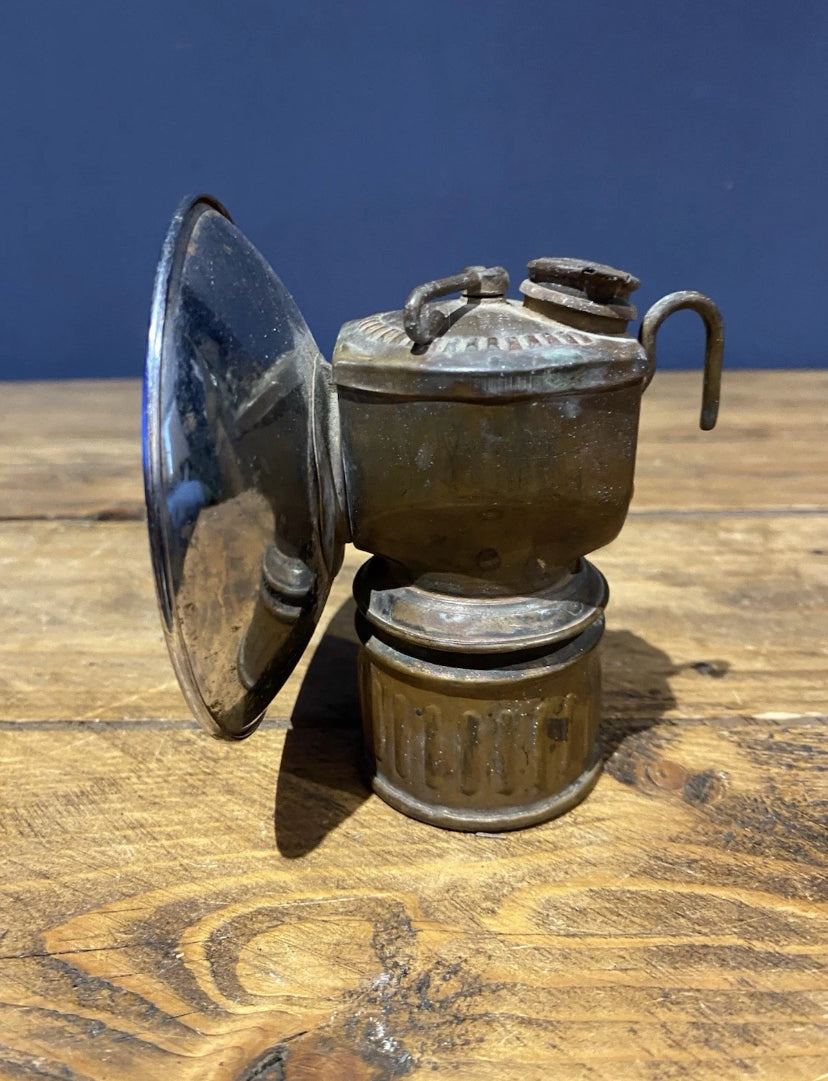 Vintage Justrite Miners Lamp , As Found