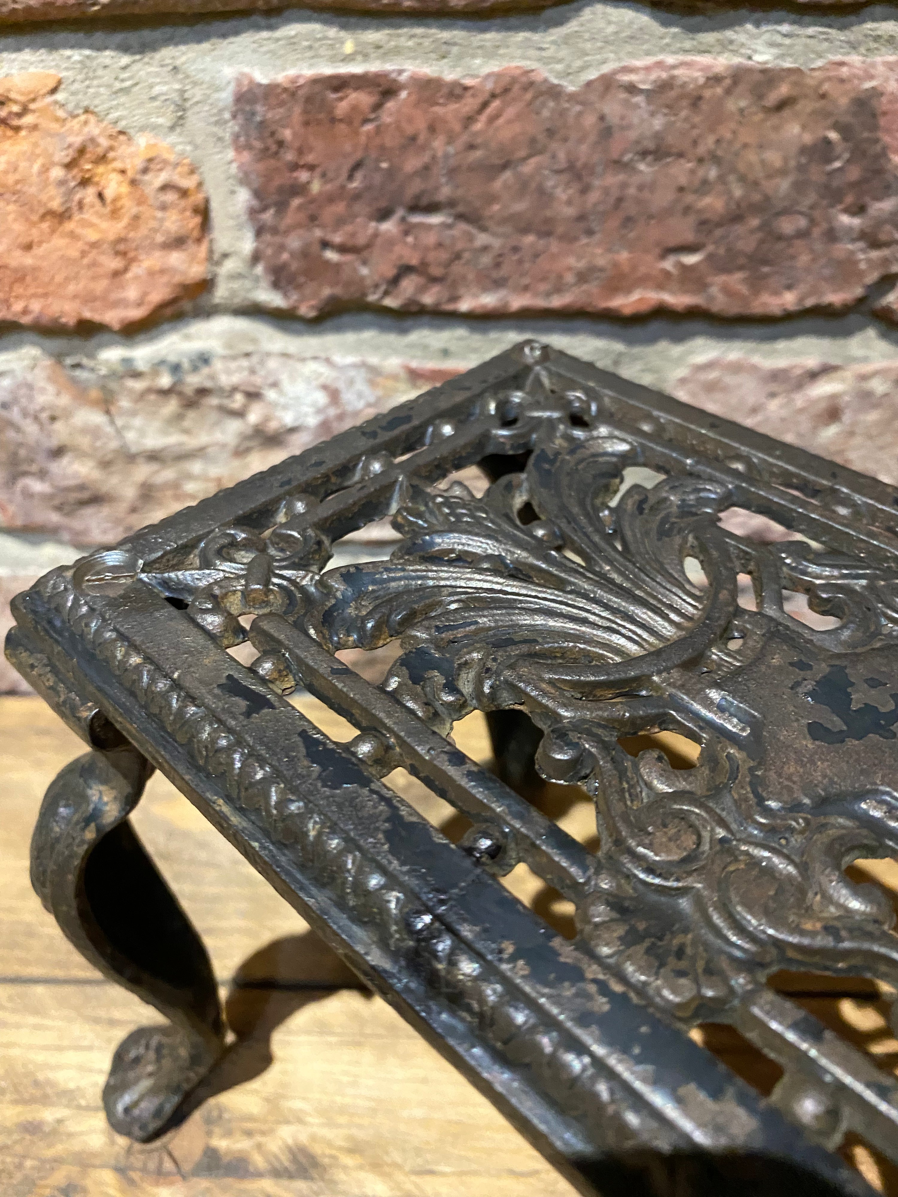 Vintage Long Legged | Tall Cast Trivet | Wilson Fox Antiques - Great Online Vintage Shopping Experience